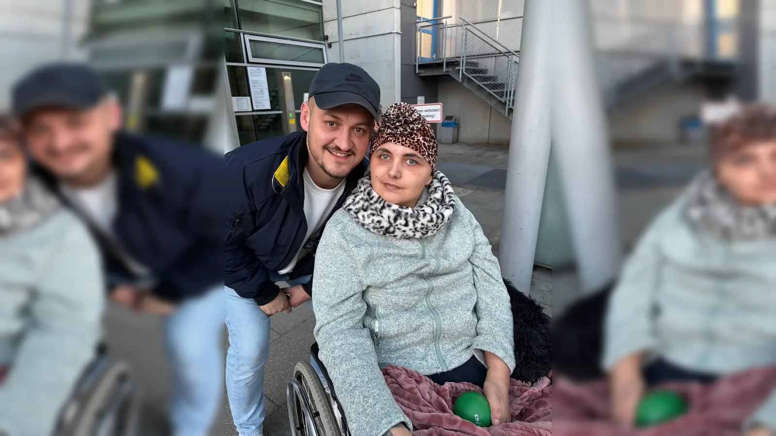 Marc und Susanna Dombrowsky aus Altenstadt/WN kämpfen nach einem Schicksalsschlag für ein möglichst selbstbestimmtes Leben.  (Bild: Marc Dombrowsky/privat)