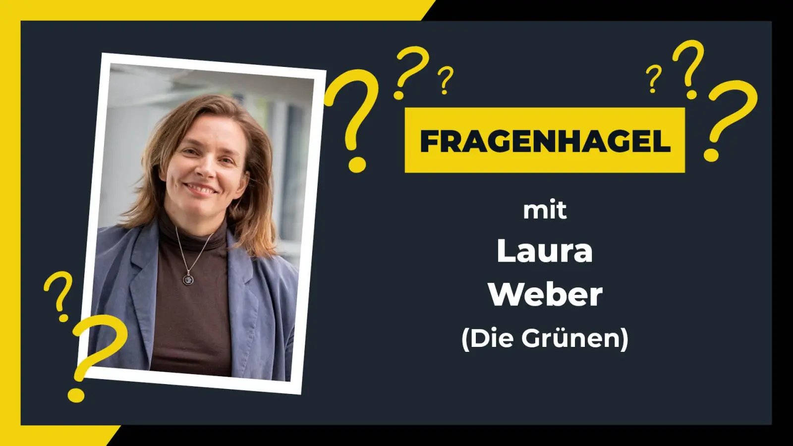 Laura Weber (Die Grünen) stellt sich den Fragen von Weiden24. (Bildmontage: Marina Gube)