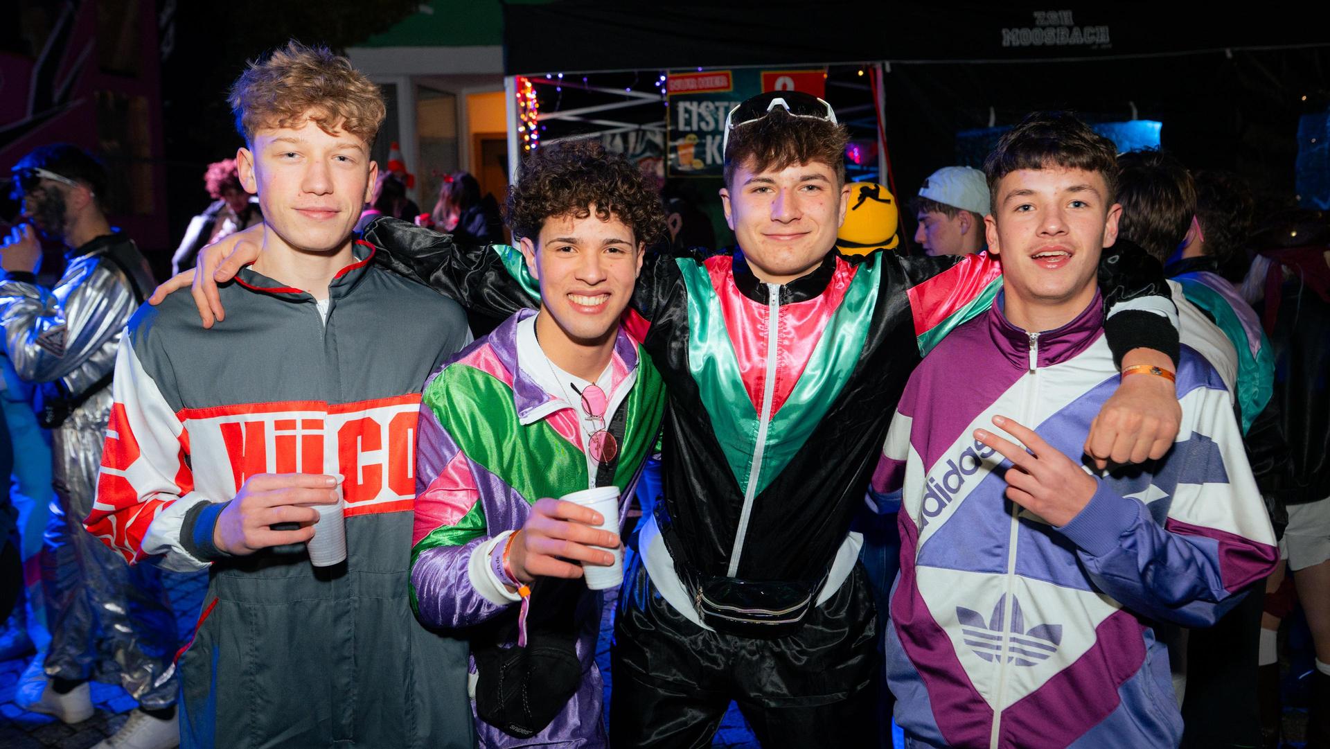 Bilder vom Fasching in Moosbach. (Bild: Hannes Stock)