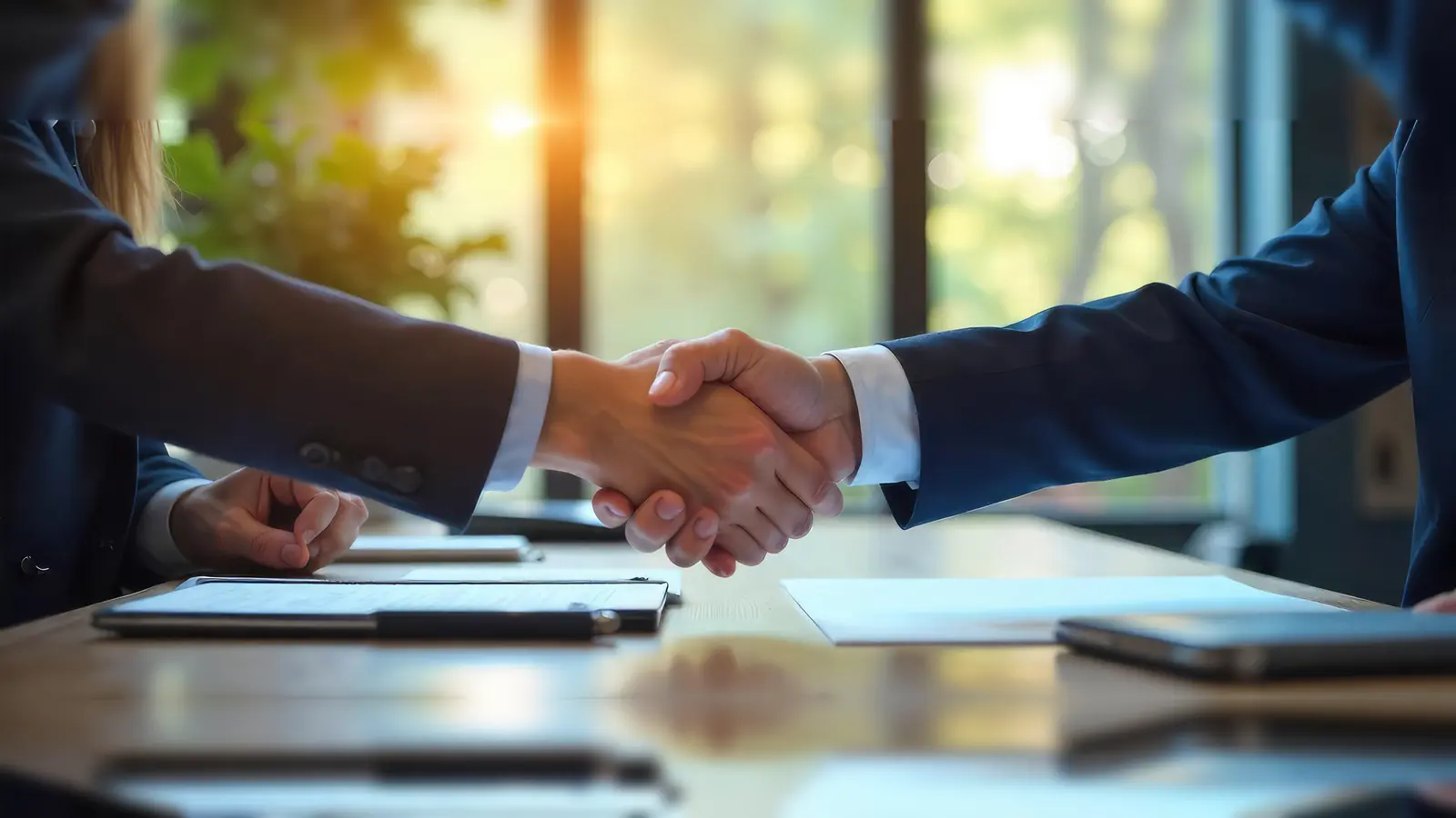 Wer im Vorstellungsgespräch positiv rüberkommt und von sich überzeugen kann, ist dem Job schon einen großen Schritt näher. (Bild: chaiwat - stock.daobe.de)