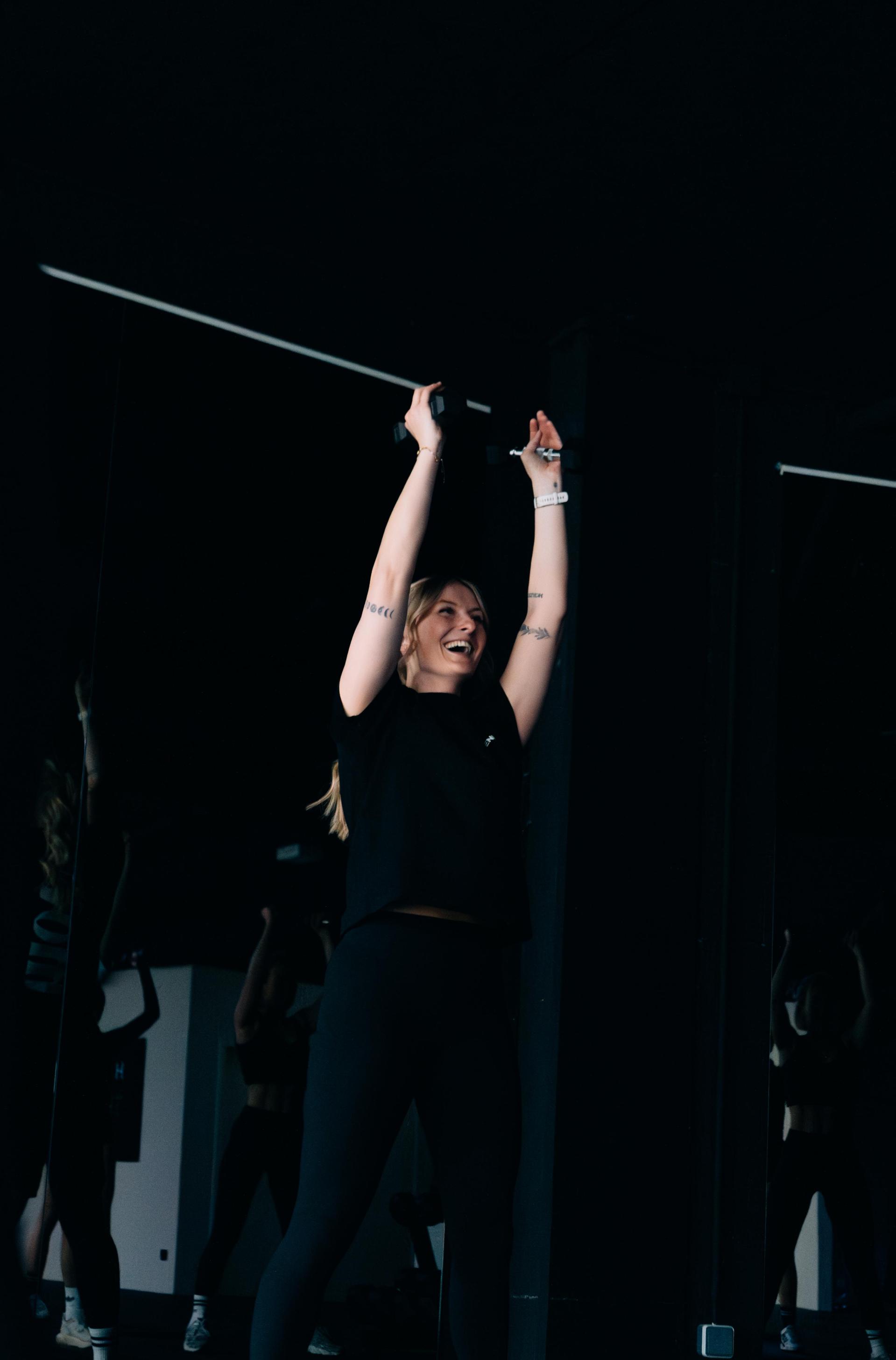 Jennifer Hermann in ihrem Element.  (Bild: Luca Donth)