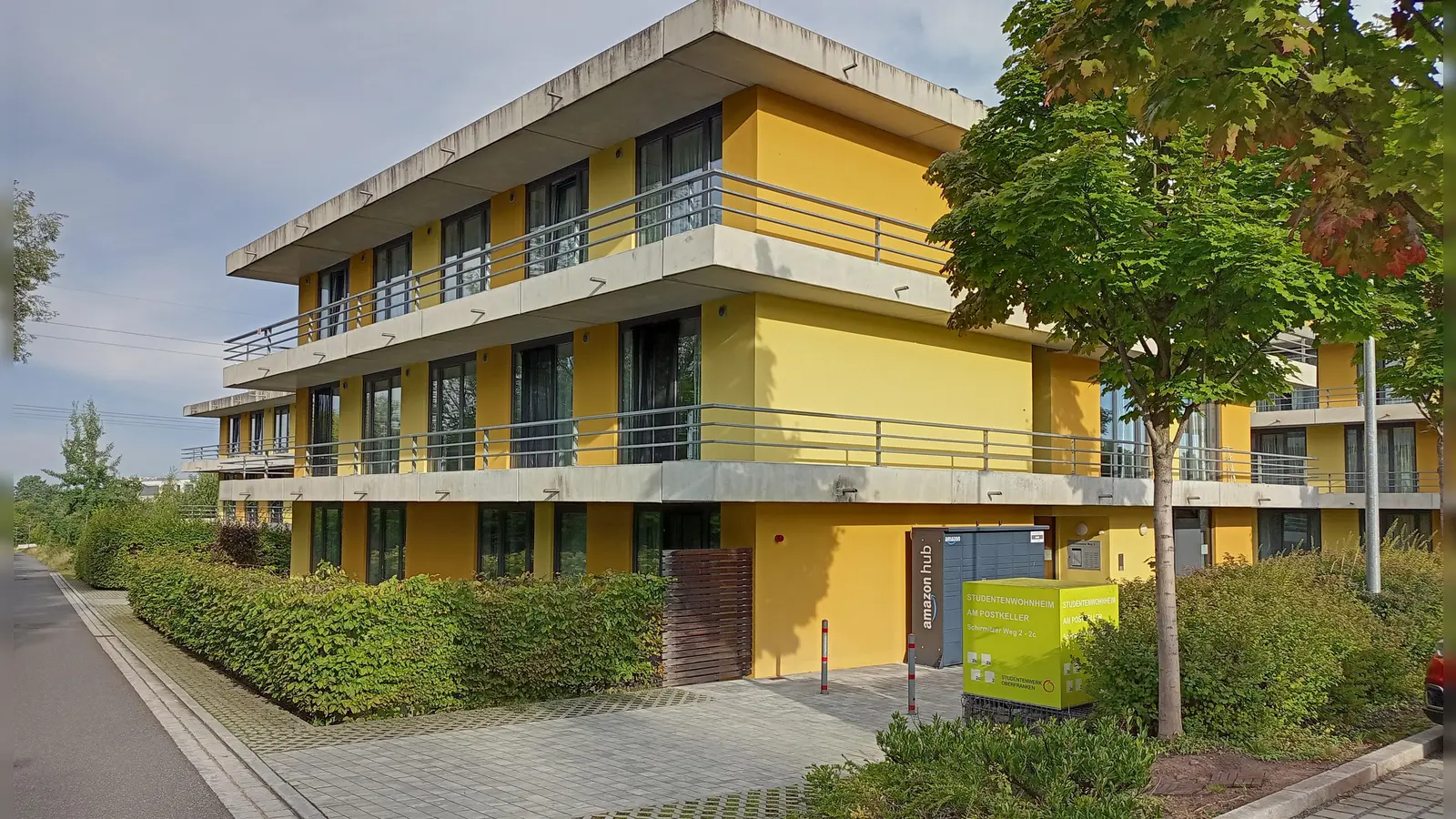 In Weiden können Student*innen in der Wohnanlage Am Postkeller wohnen. Insgesamt gibt es 105 Wohnplätze. (Archivbild: shl)