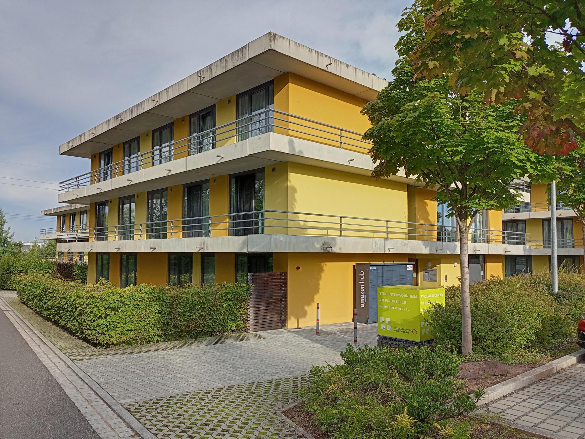 In Weiden können Student*innen in der Wohnanlage Am Postkeller wohnen. Insgesamt gibt es 105 Wohnplätze. (Archivbild: shl)