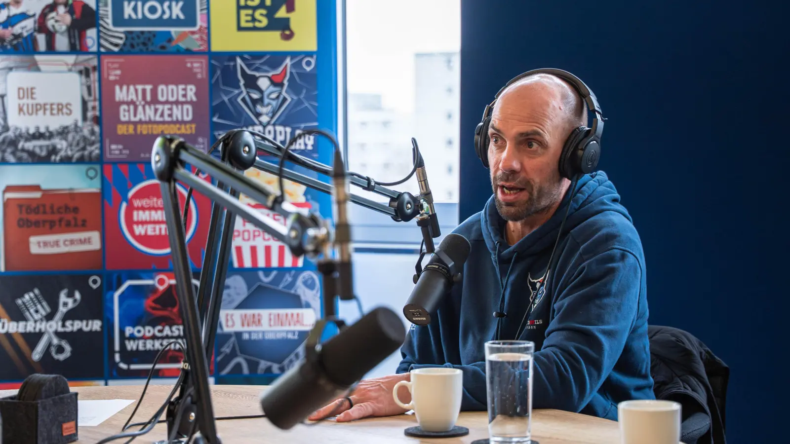 Alan Letang, Trainer der Blue Devils Weiden, war zu Gast im Podcast „Powerplay”. (Bild: Noah Wegmüller-Kocher)