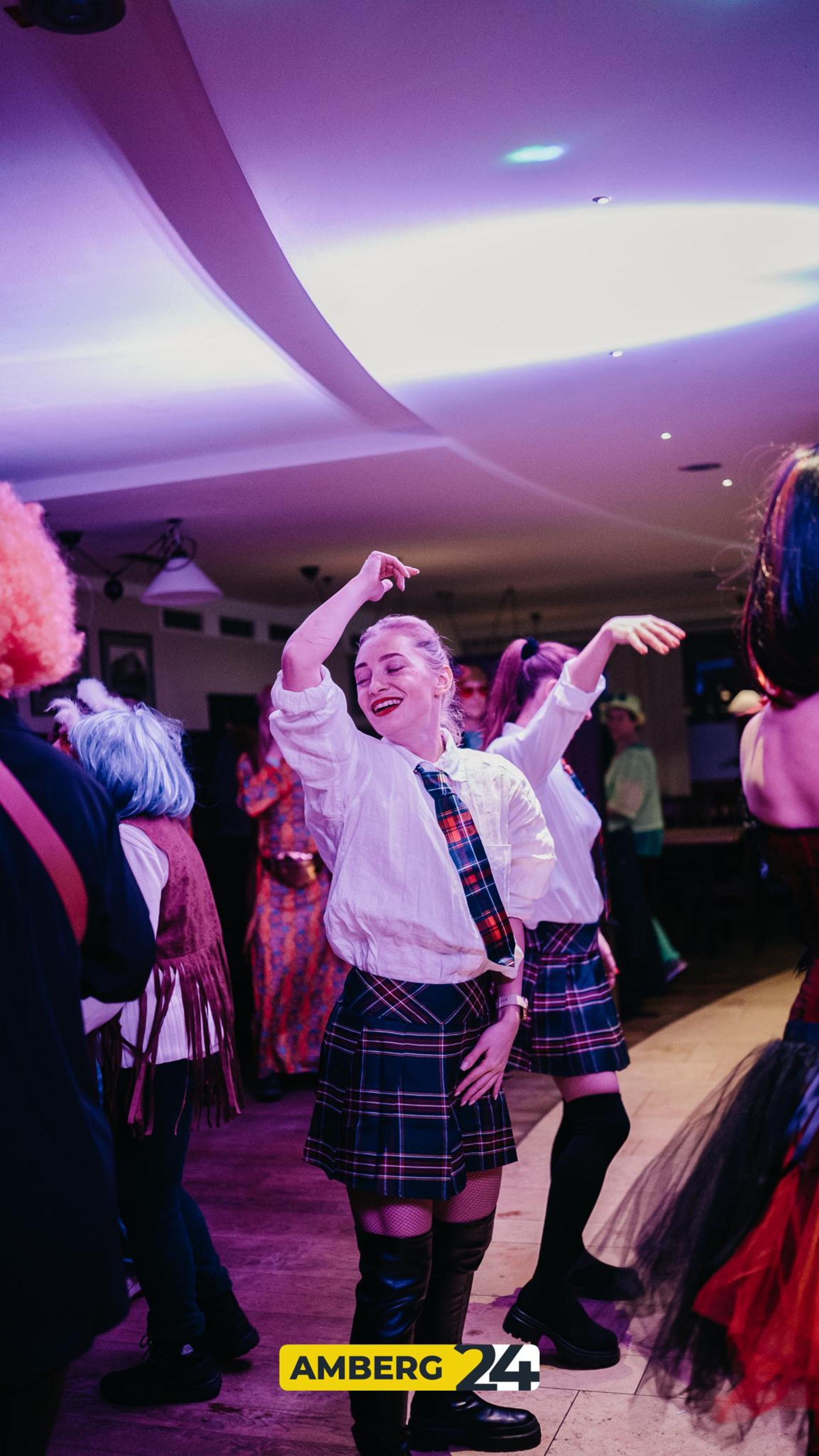 Beim Winkler hatte die Feier der Amberger Hexennacht ihren ganz besonderen Touch. (Bild: Mario Donhauser)