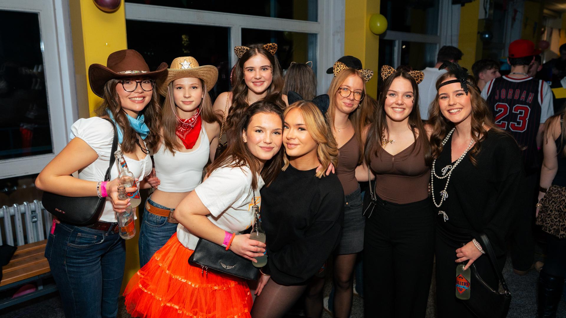 Am Kepler habt ihr die Faschings-Hochsaison mit einer Party eingeleitet. (Bild: Hannes Stock)