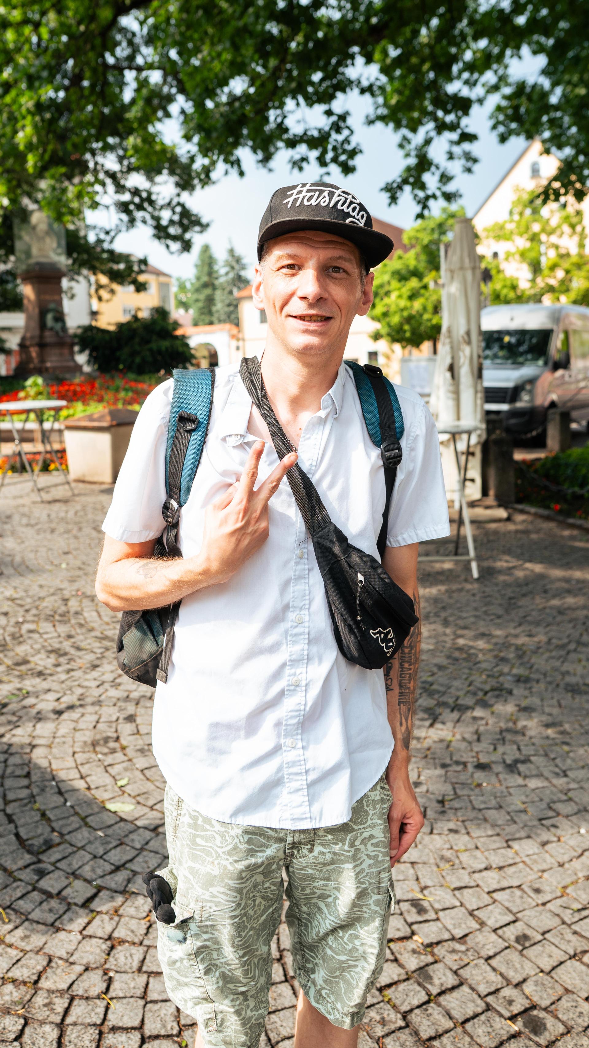 Dollar Bill heizt den Schlörplatz ein! (Bild: Hannes Stock)