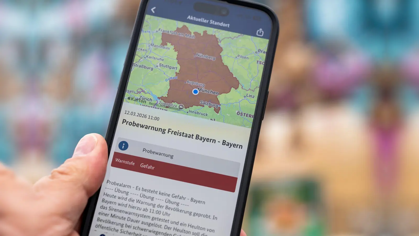 Nicht erschrecken: In Bayern heulen erneut die Sirenen. Denn es ist bundesweiter Warntag. (Archivbild) (Bild: Peter Kneffel/dpa)