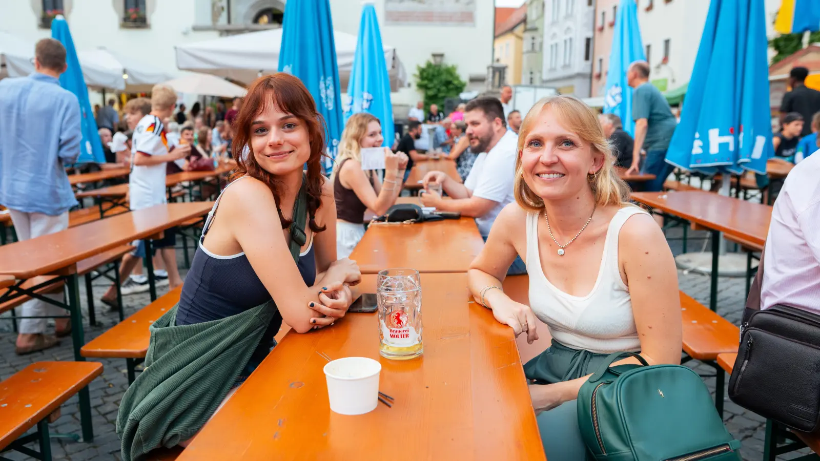 Eindrücke vom Oberen Markt. (Bild: Hannes Stock)