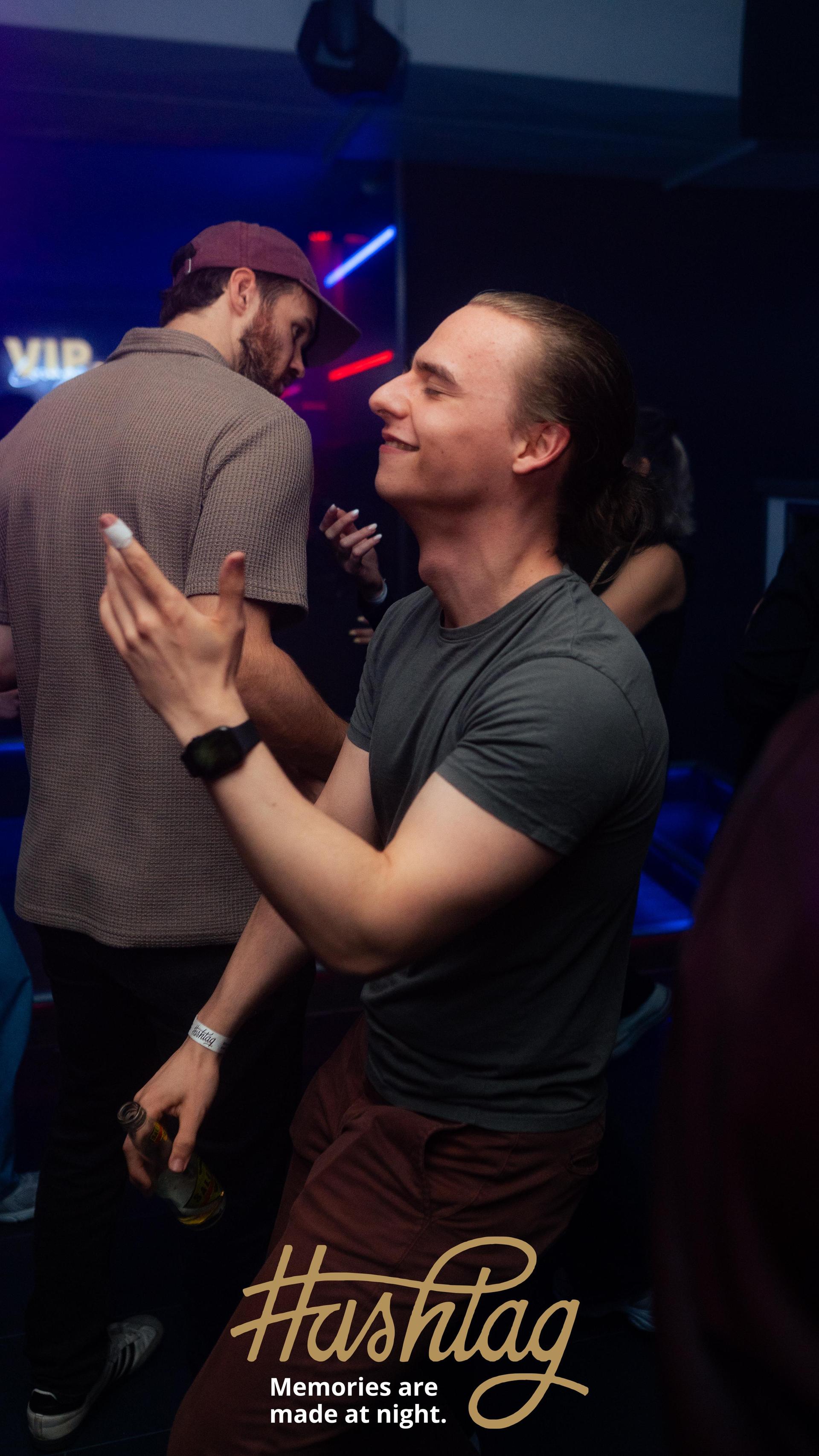 Im Hashtag ging es am Samstag in die zweite Runde der Party-Reihe Blacked Out. (Bild: Hannes Stock)