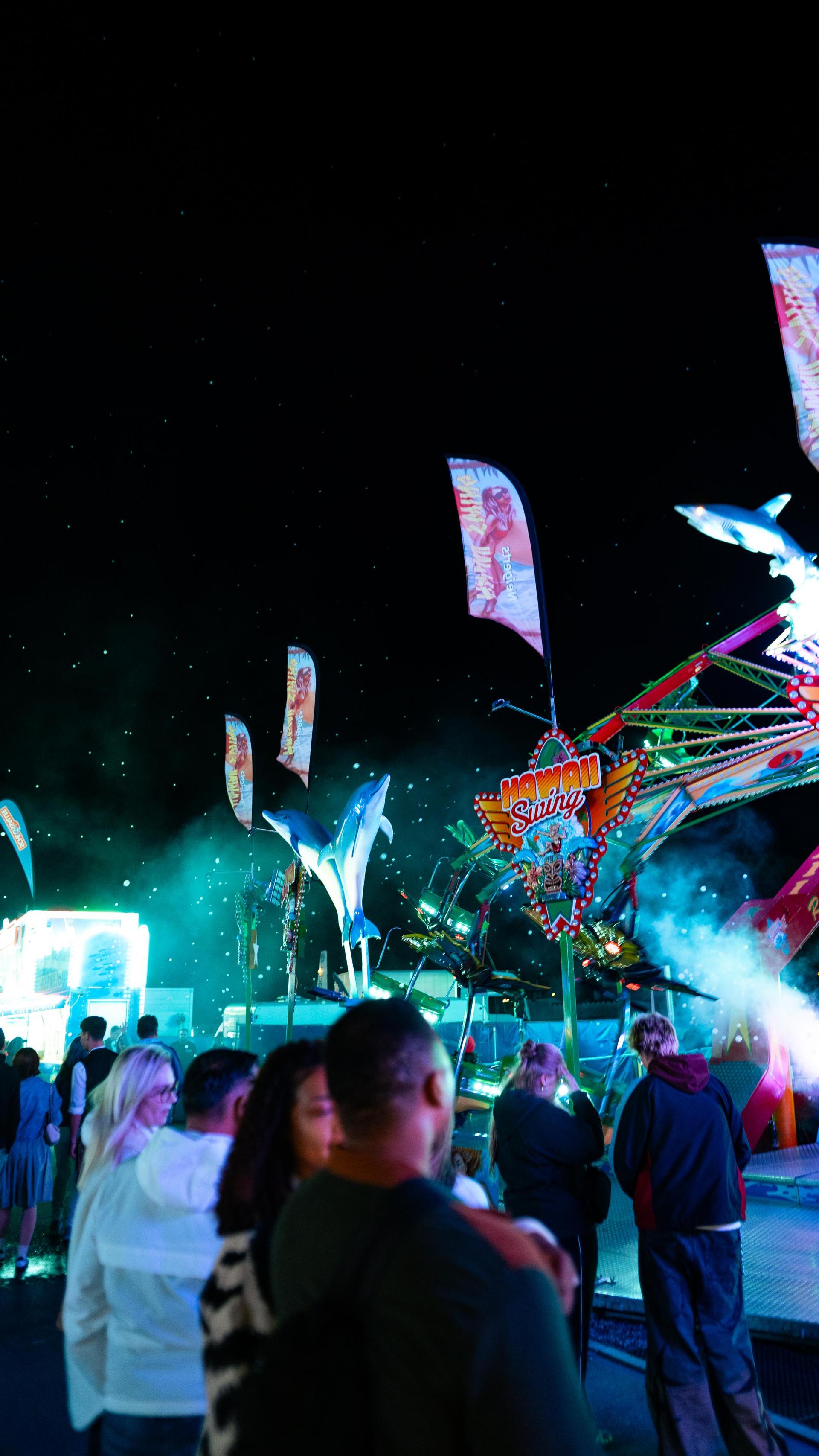 Samstagabend am Weidner Volksfest. (Bild: Hannes Stock)