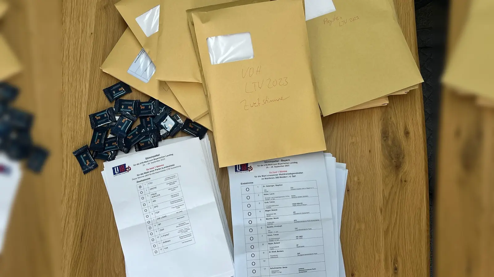 Viel zusätzliche Energie benötigte der KJR, um die große Zahl von Wählerstimmen auszuzählen. (Bild: Arno Speiser)