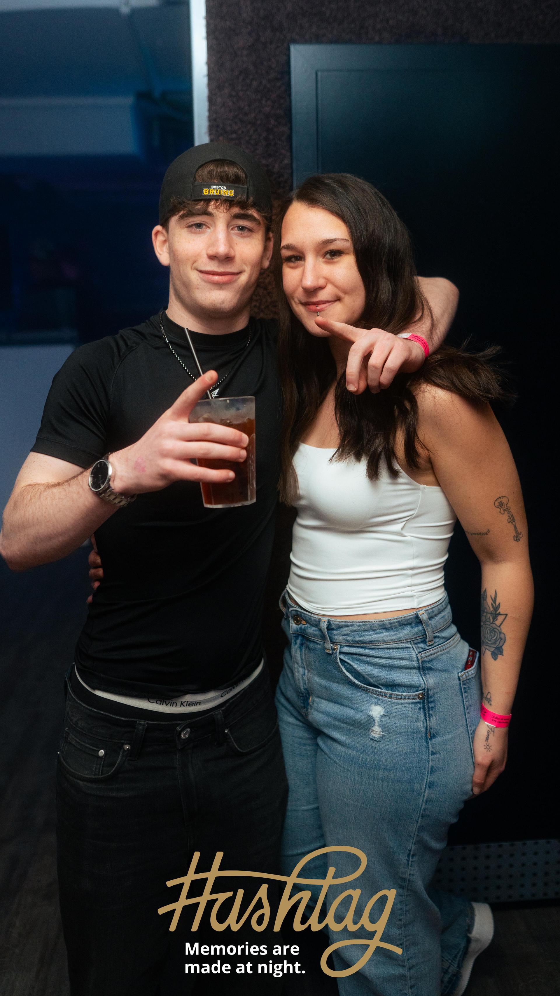 Im Hashtag haben euch am Freitag zwei neue, junge DJs eingeheizt: DJ Feco und DJ Whitekk. (Bild: Hannes Stock)