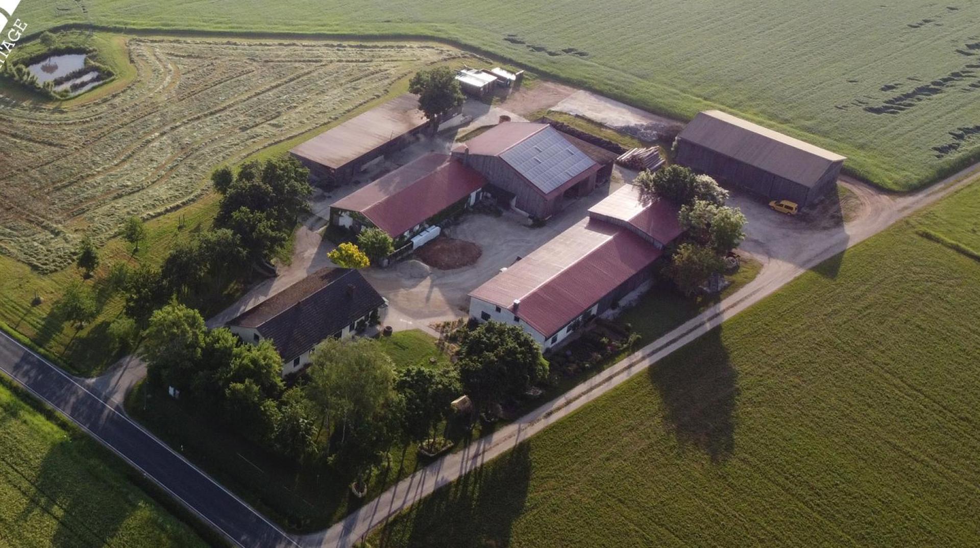 Die Falsche Farm findet auf dem Grundstück der echten Farm der Familie Hofstetter seinen Raum.  (Bild: Reinwald Hofstetter)