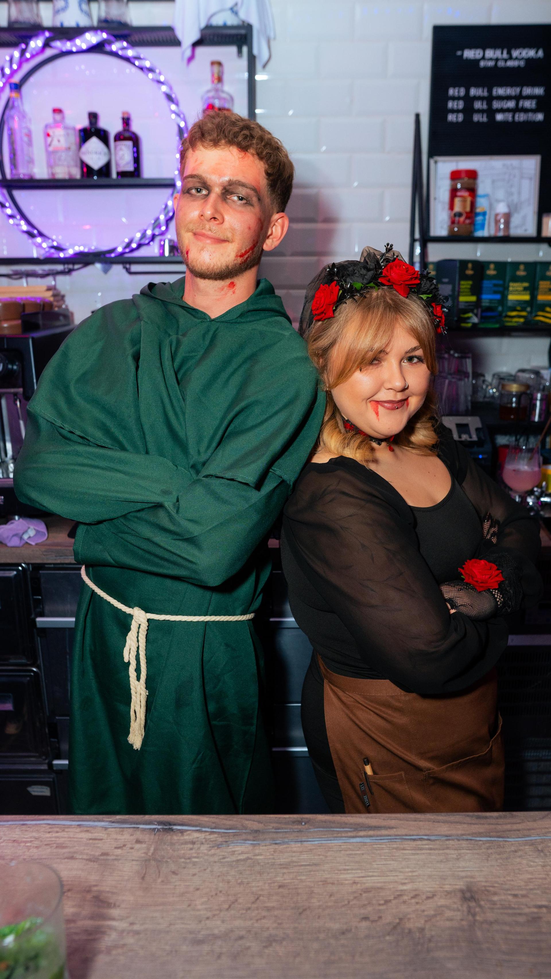 Exklusive Einblicke in die Halloween-Party in der Santorino-Bar. (Bild: Hannes Stock)