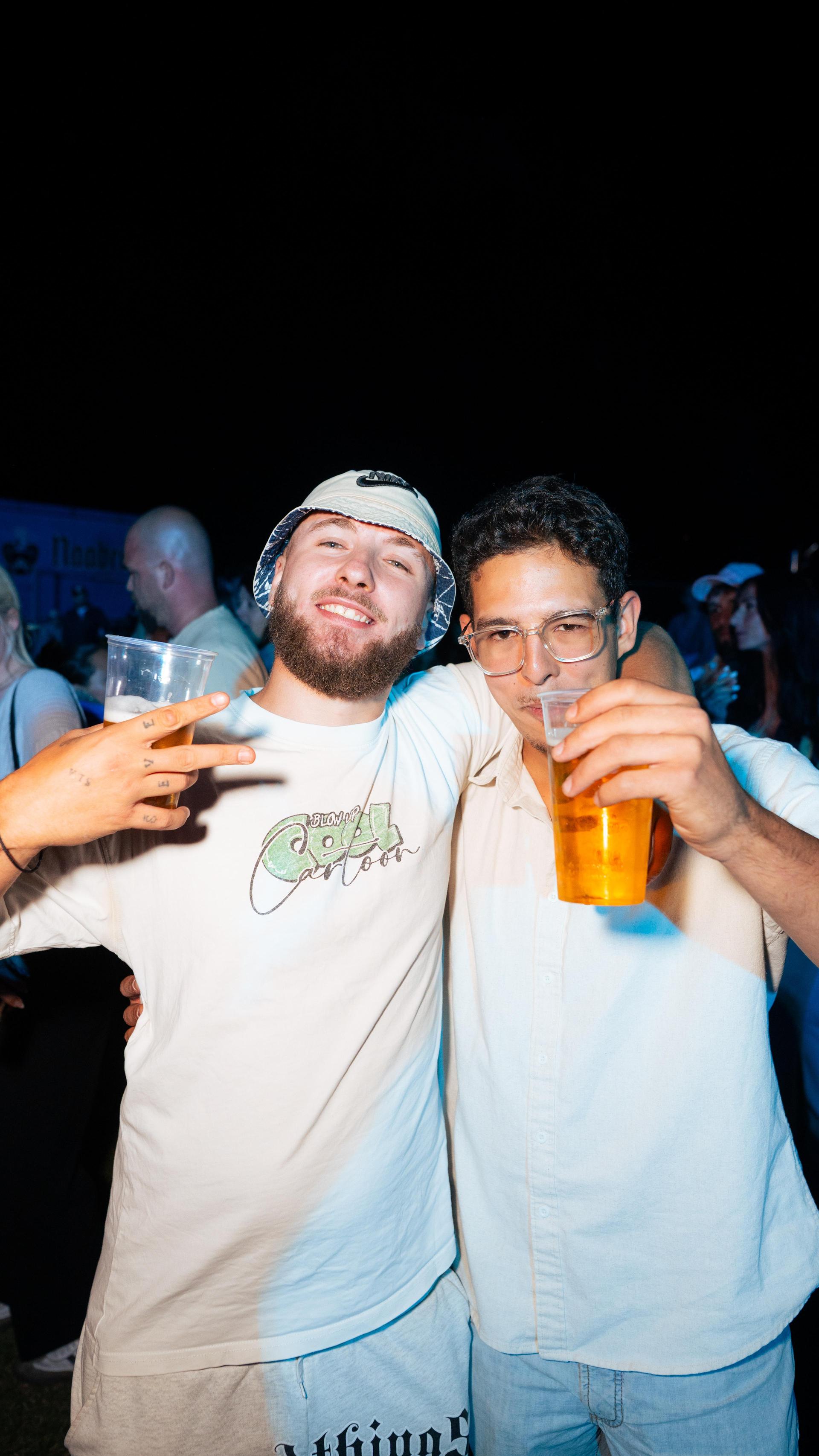 Bilder der Beach Party. (Bild: Hannes Stock)