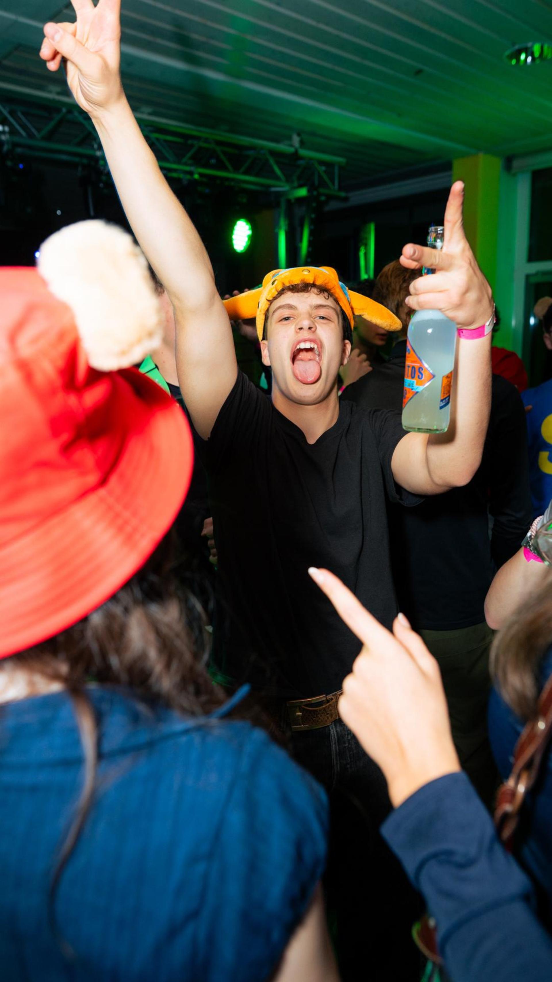 Am Kepler habt ihr die Faschings-Hochsaison mit einer Party eingeleitet. (Bild: Hannes Stock)