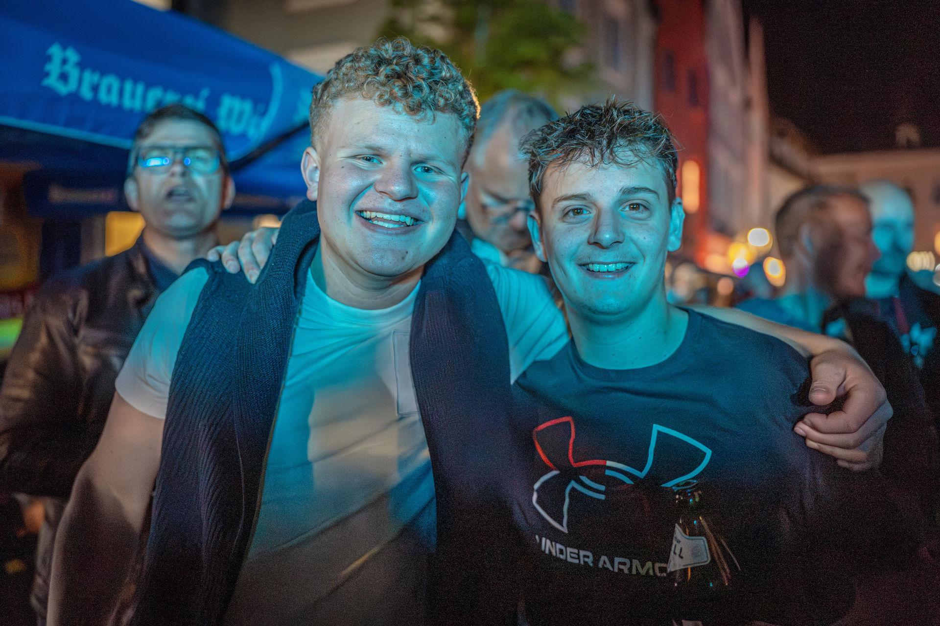 Amberg feiert Altstadtfest und macht die Nacht zum Tag. (Bild: Michael Golinski)
