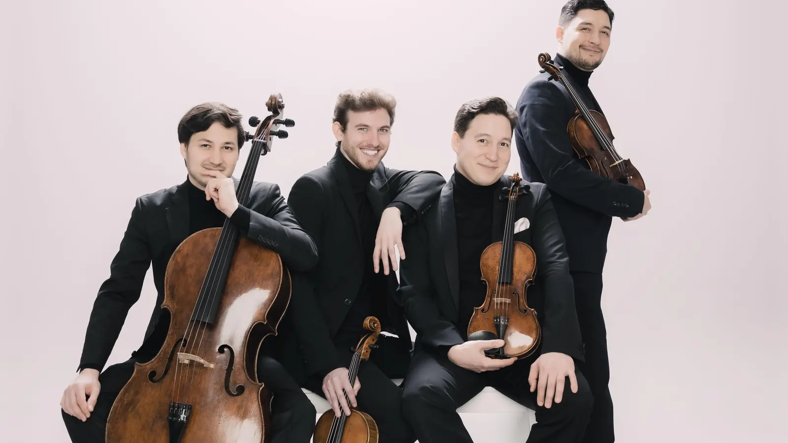 Das Schumann Quartett eröffnet am Freitag, 16. Oktober, die Saison der Weidener Meisterkonzerte in der Max-Reger-Halle. <br> (Bild: Marco Borggreve)