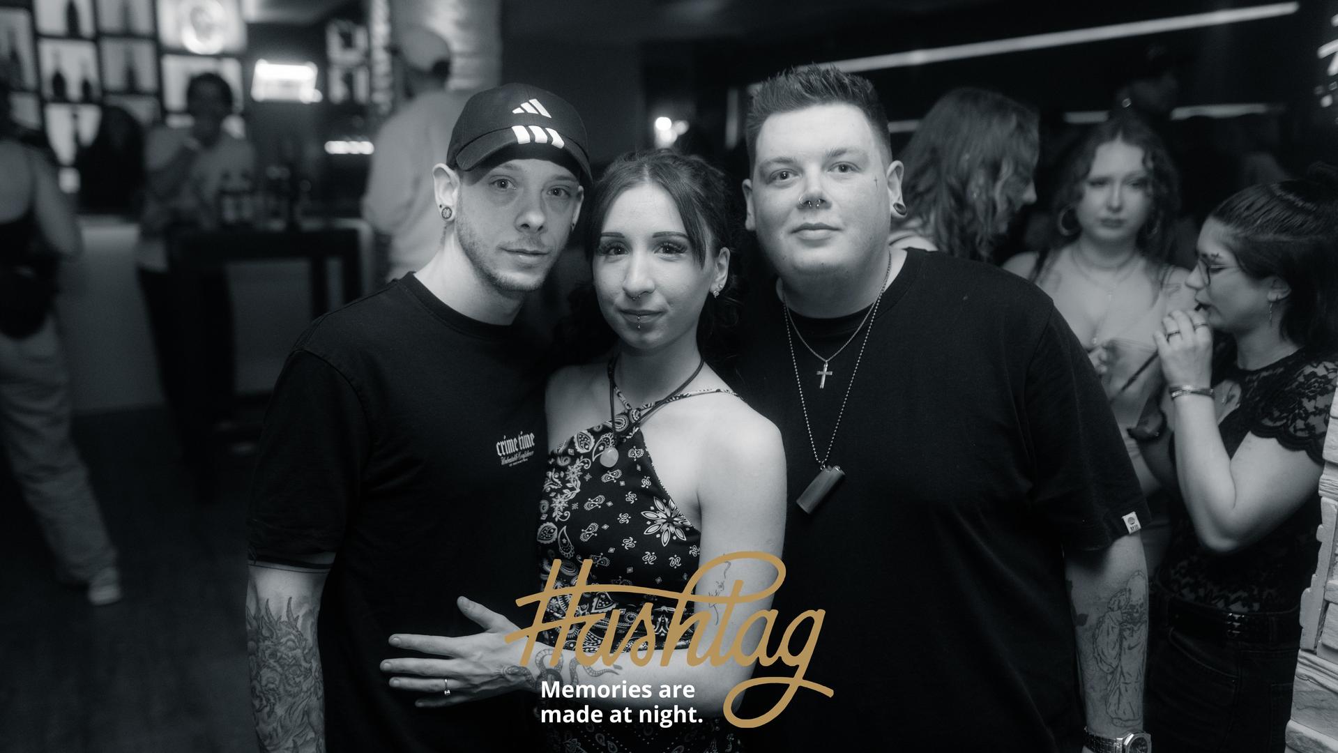 Im Hashtag ging es am Samstag in die zweite Runde der Party-Reihe Blacked Out. (Bild: Hannes Stock)