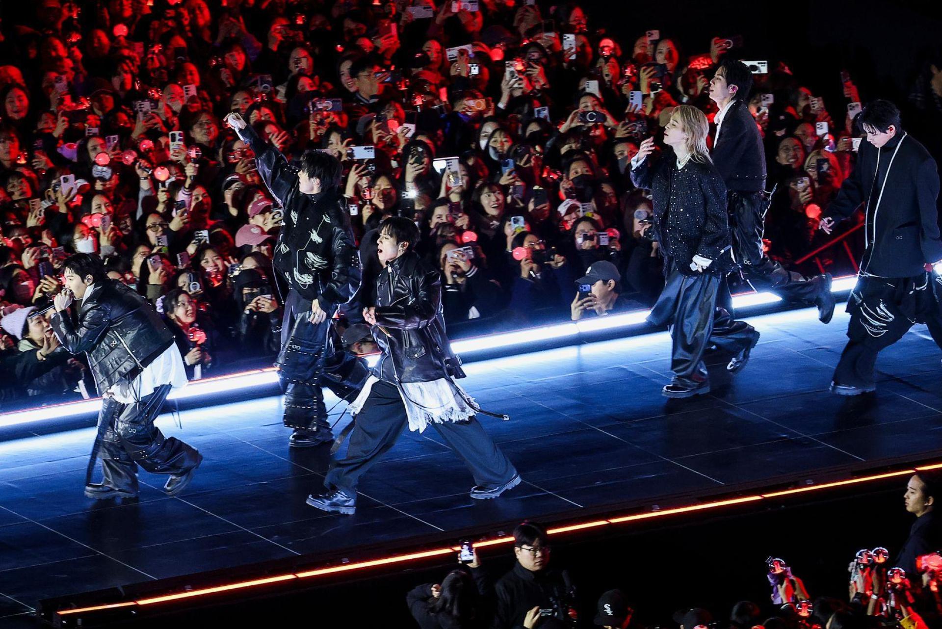 Die Boyband BTS hat bei den American Music Awards abgeräumt. (Archivbild: Kim Hong-Ji/Pool Reuters/AP/dpa)