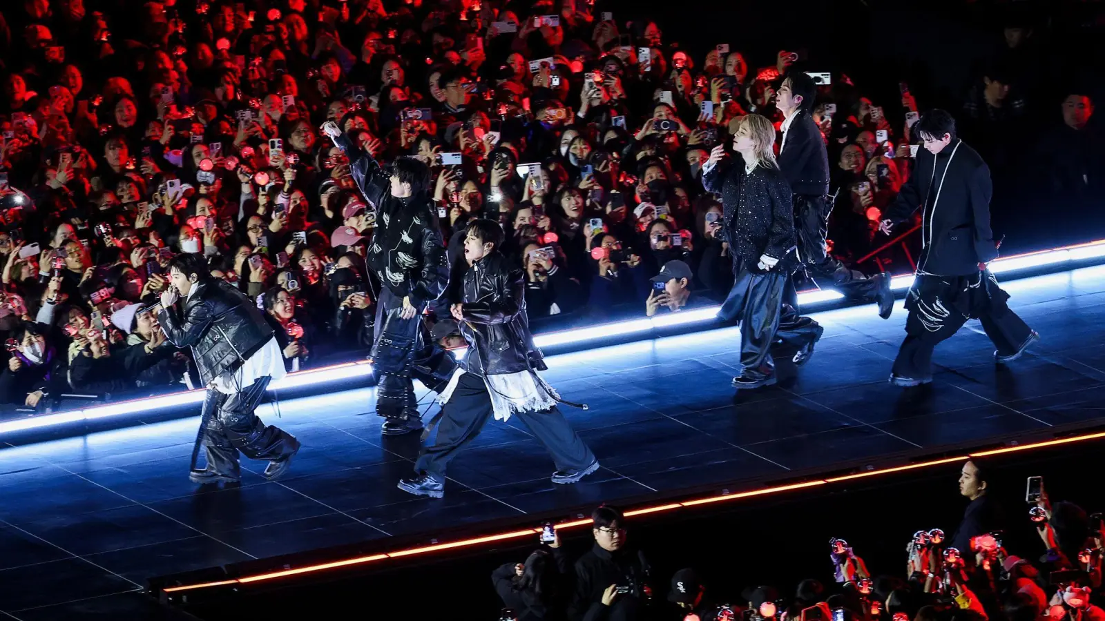 Die Boyband BTS hat bei den American Music Awards abgeräumt. (Archivbild: Kim Hong-Ji/Pool Reuters/AP/dpa)