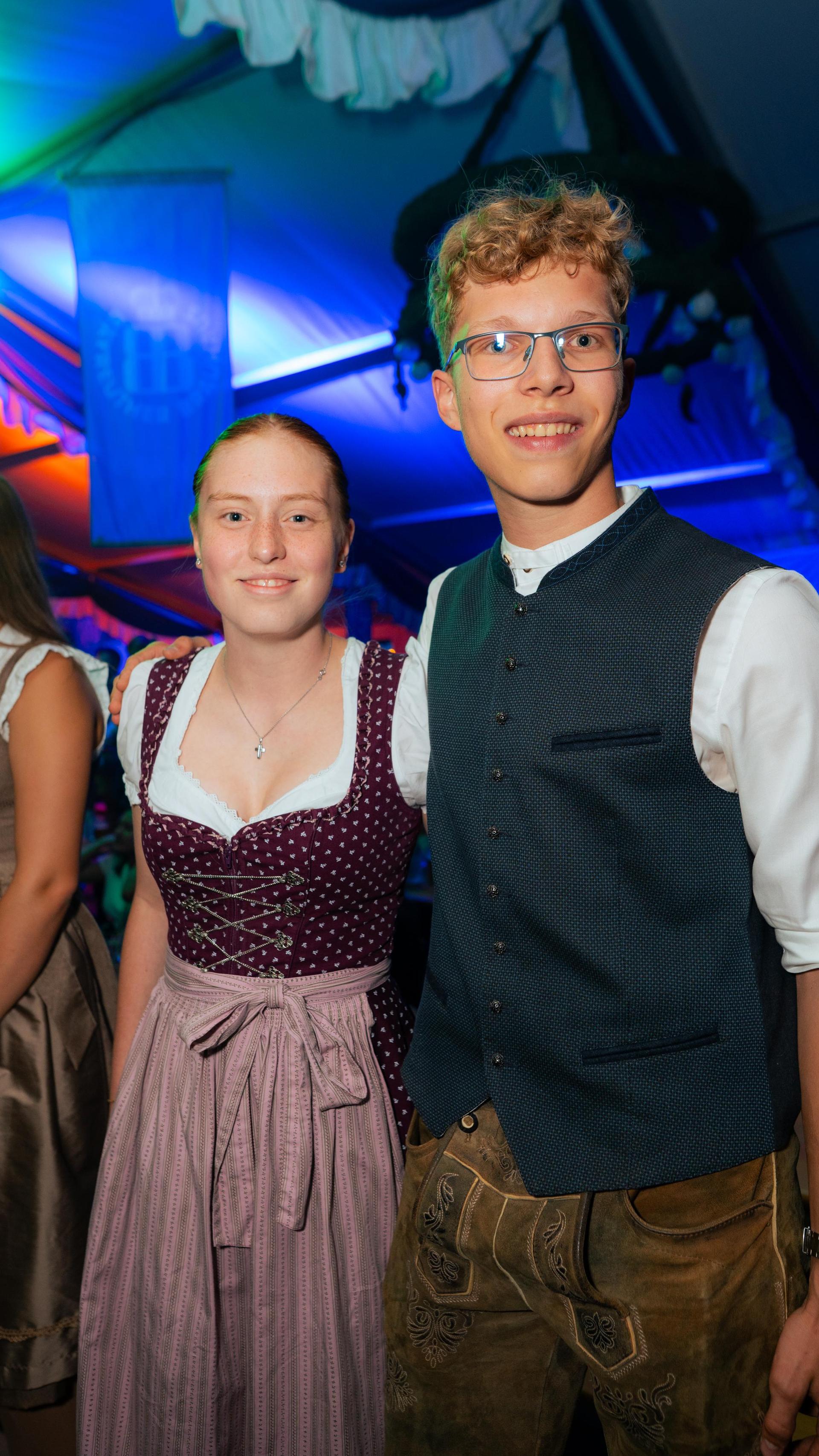 Samstagabend am Weidner Volksfest. (Bild: Hannes Stock)