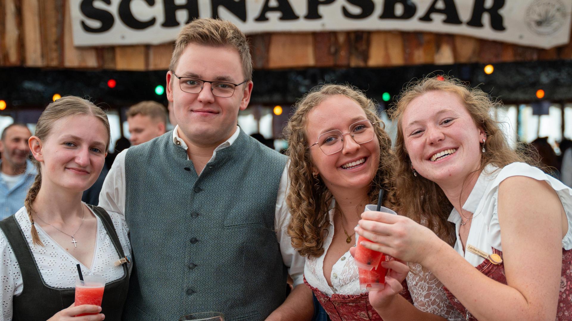 Highlights vom Flosser Kirwa Frühschoppen. (Bild: Marina Gube)