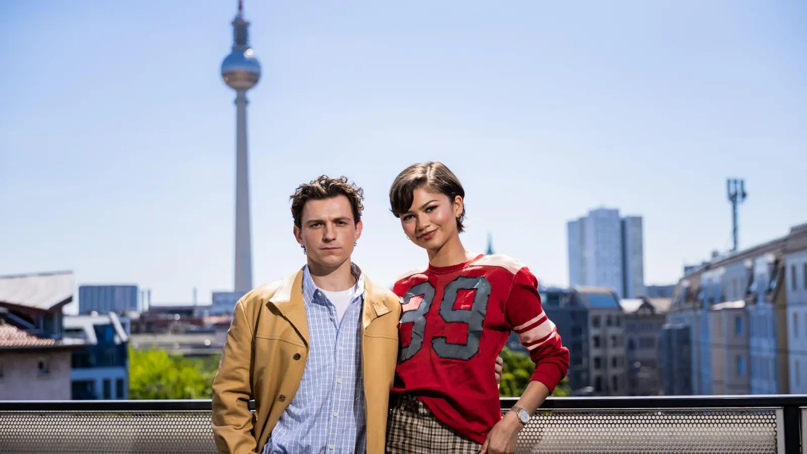 „Spider-Man: Brand New Day“ ist die vierte Verfilmung mit Tom Holland als Peter Parker alias Spider-Man und Zendaya in der Rolle seiner Freundin. (Archivbild) (Bild: Christoph Soeder/dpa)