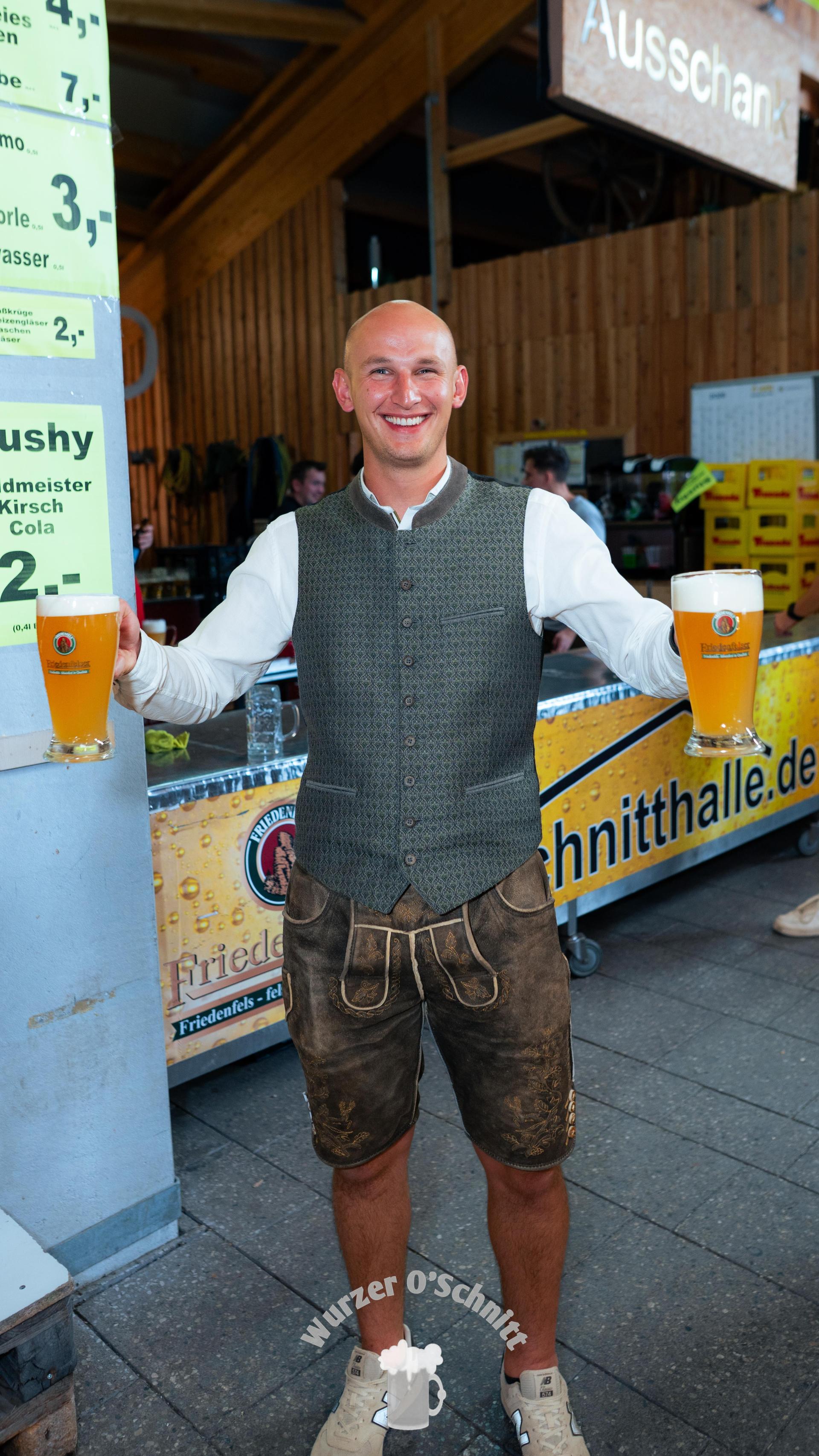 Festabschluss in Wurz. (Bild: Hannes Stock)