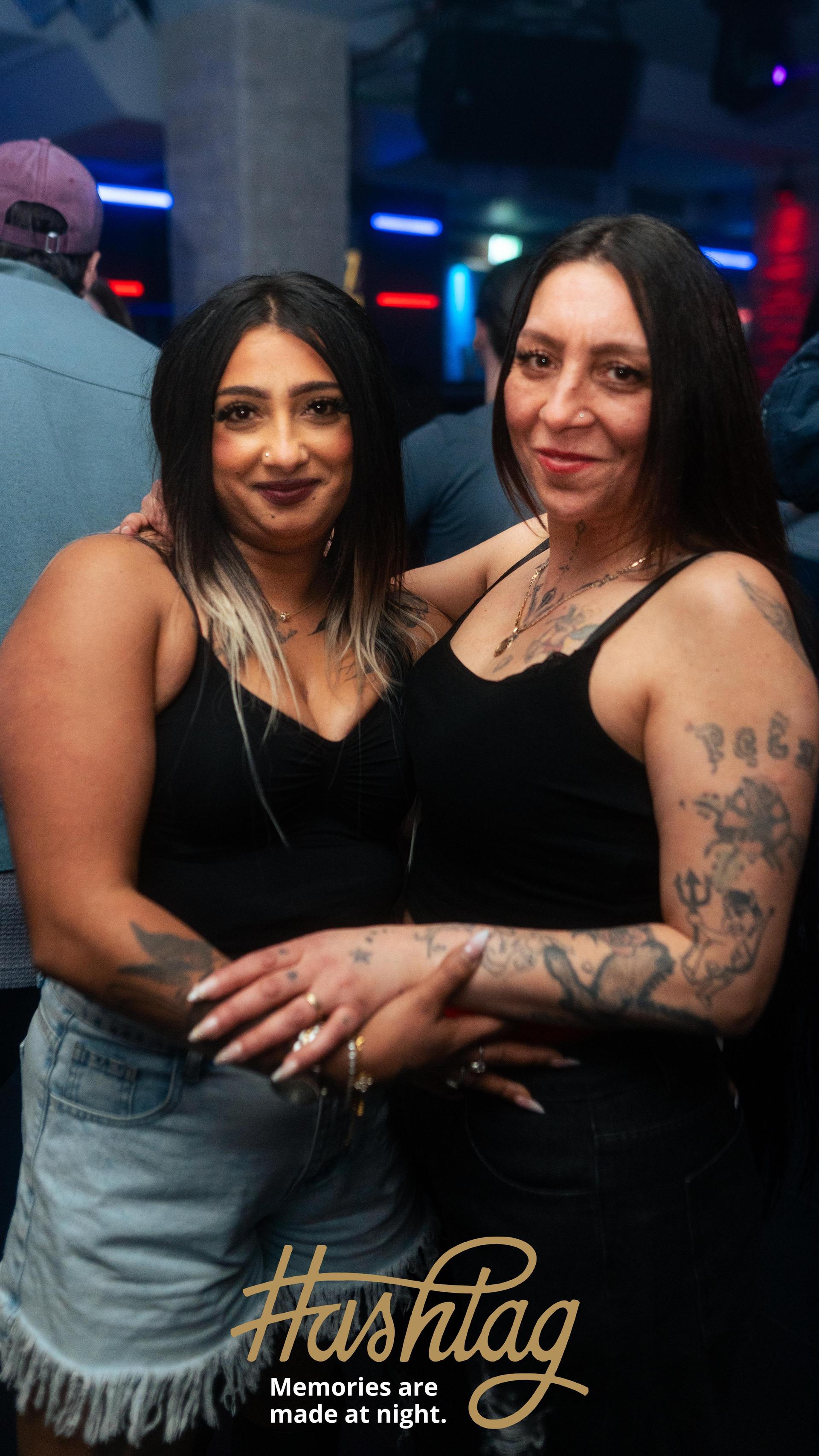 Im Hashtag ging es am Samstag in die zweite Runde der Party-Reihe Blacked Out. (Bild: Hannes Stock)