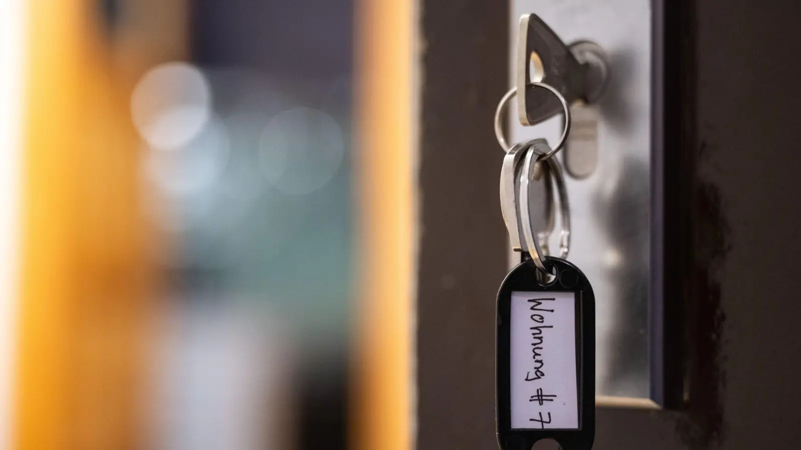 Der einfachste Weg, ein WG-Zimmer zu finden, ist über Online-Wohnungsbörsen und Social-Media. (Bild: Sebastian Gollnow/dpa)