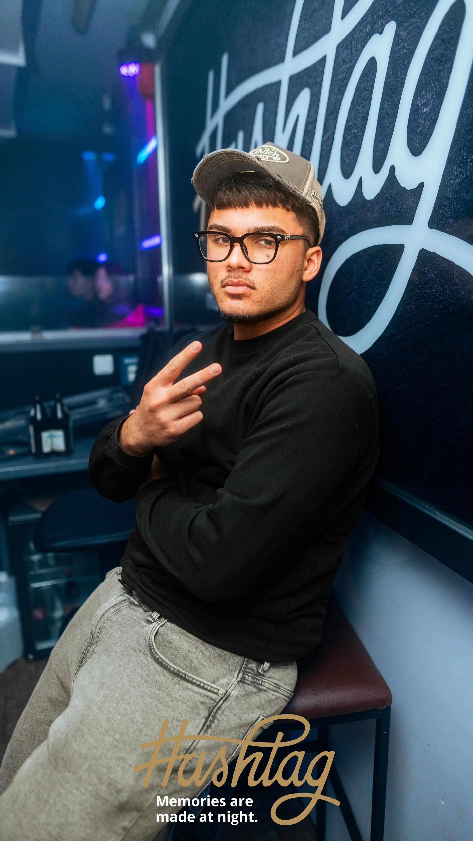 Im Hashtag haben euch am Freitag zwei neue, junge DJs eingeheizt: DJ Feco und DJ Whitekk. (Bild: Hannes Stock)