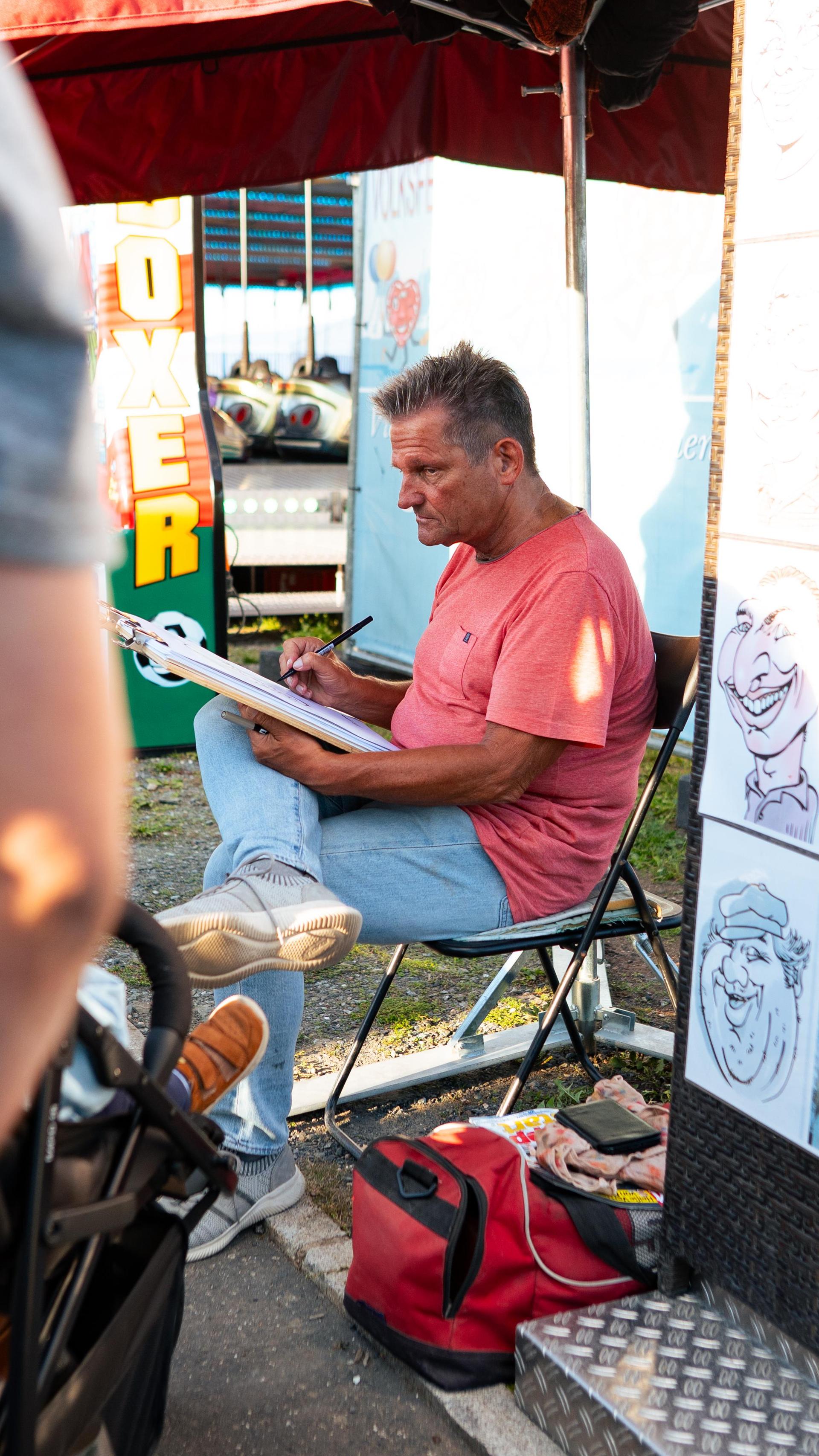 Auftakt beim Volksfest (Bild: Hannes Stock)