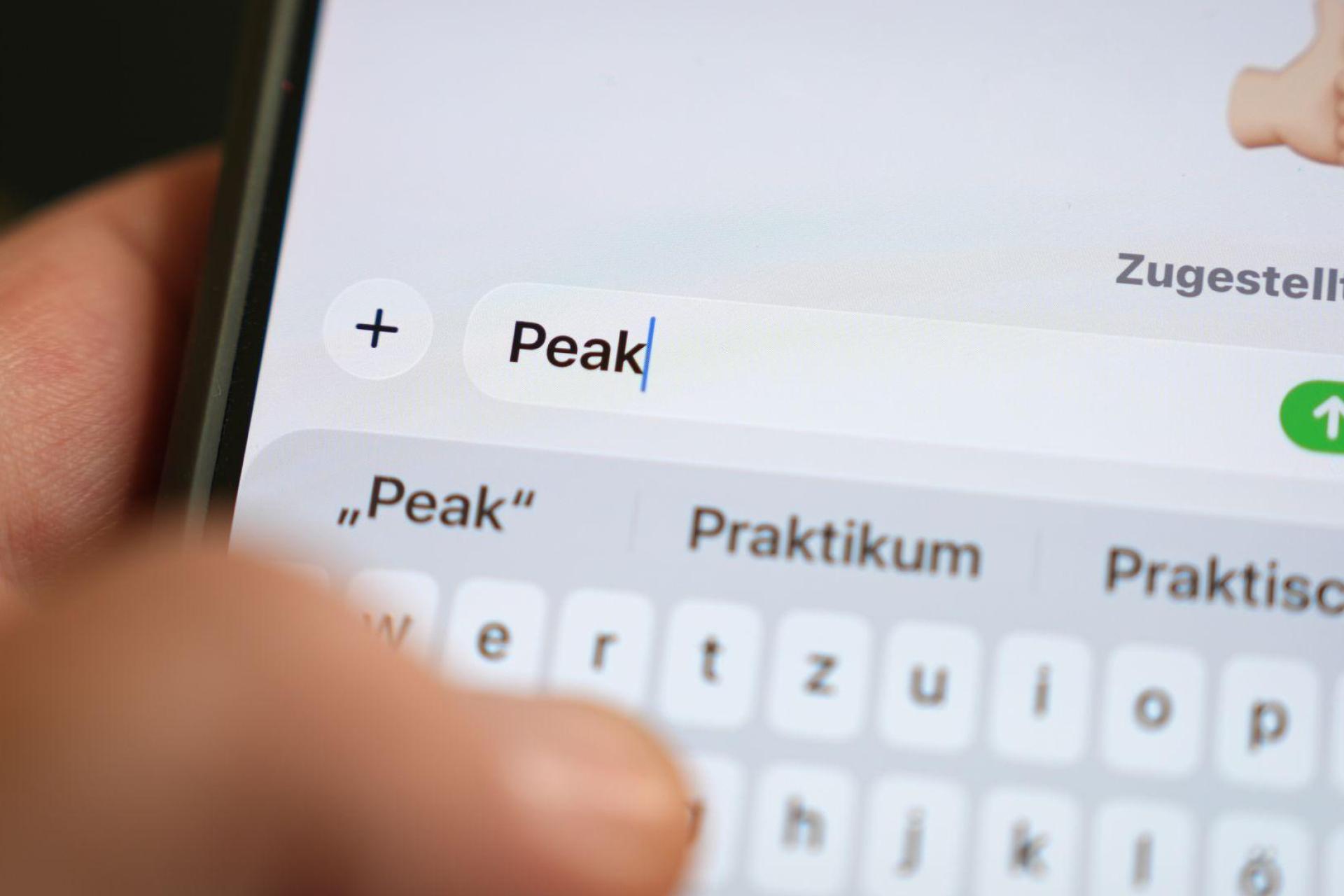 Wenn etwas „Peak“ ist, ist das ein Zeichen für etwas besonders Gutes. (Bild: Marcus Brandt/dpa)
