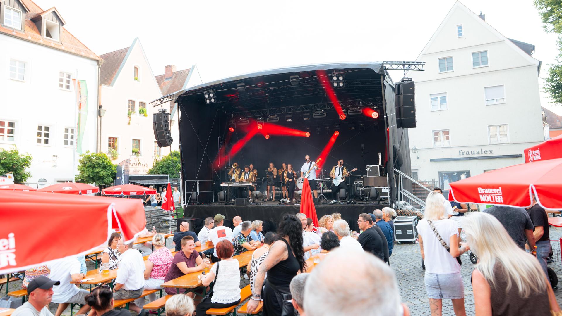 Eindrücke vom Oberen Markt. (Bild: Hannes Stock)