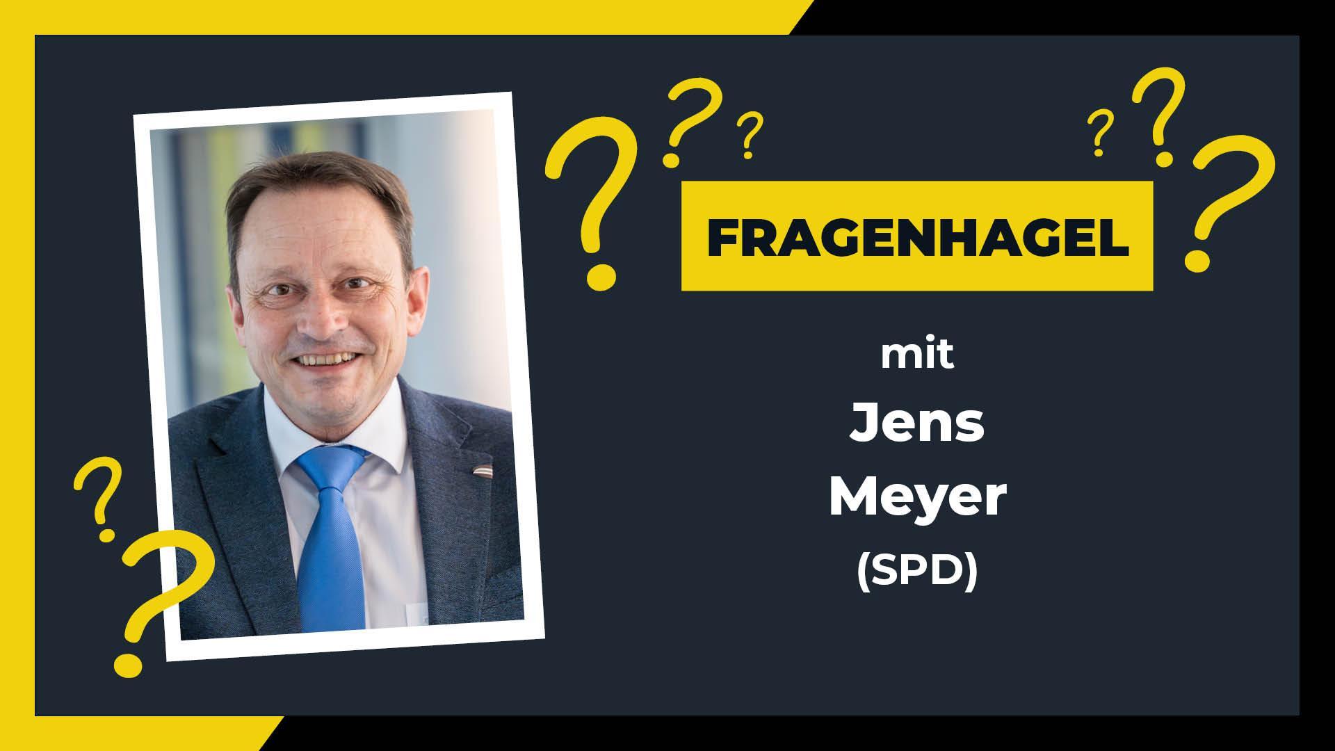 Jens Meyer (SPD) stellt sich den Fragen von Weiden24. (Bildmontage: Franka Eichl / Marina Gube)