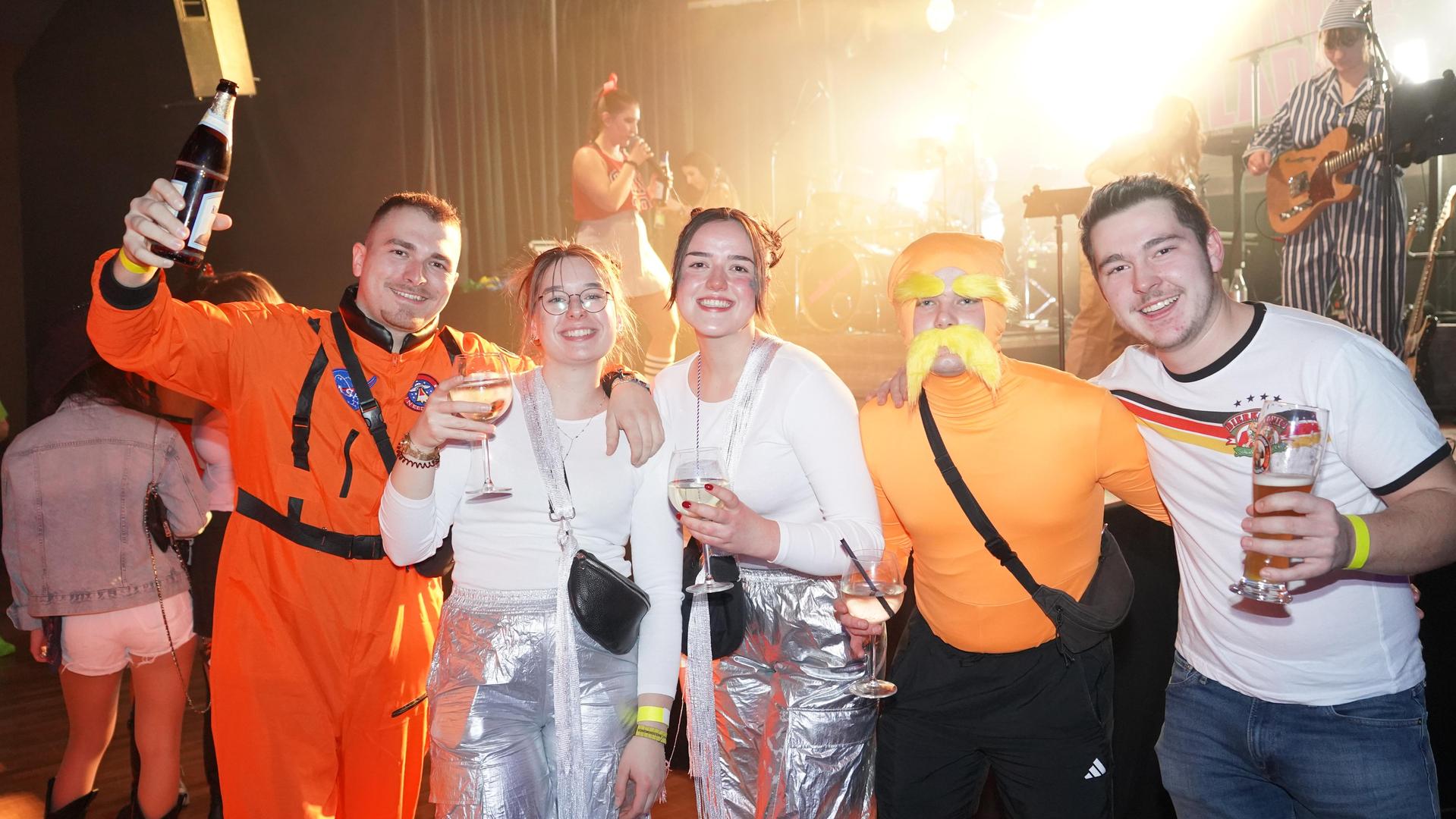 Die 1. Flosser Narrennacht 2026. (Bild: mcl)