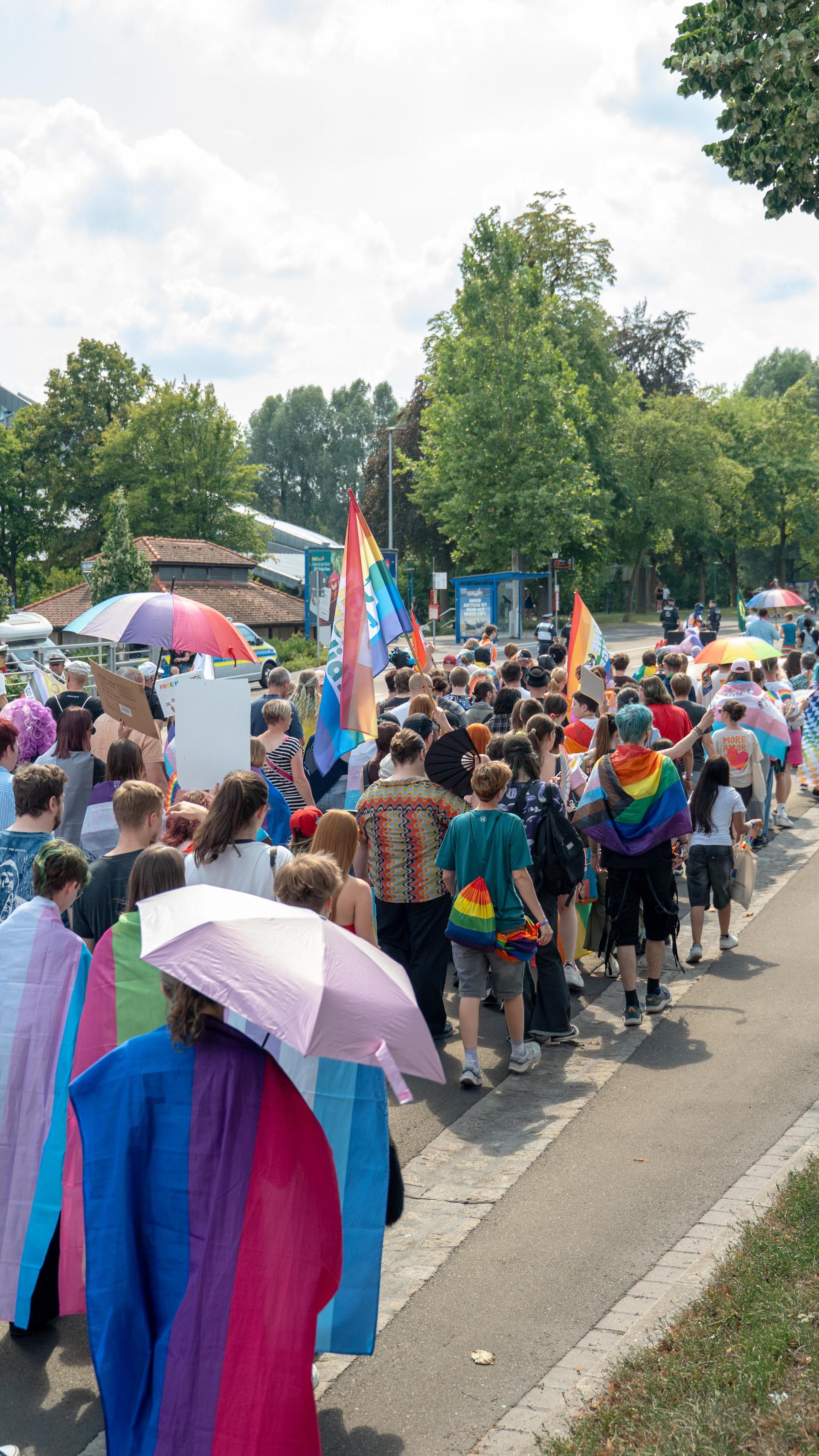 Christopher Street Day 2026 in Amberg. (Bild: Marina Gube)