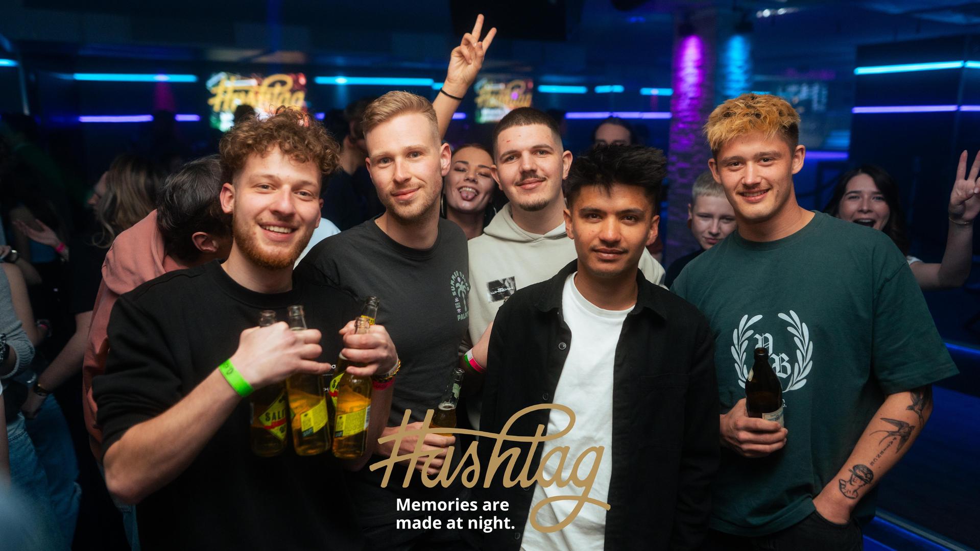 Im Hashtag haben euch am Freitag zwei neue, junge DJs eingeheizt: DJ Feco und DJ Whitekk. (Bild: Hannes Stock)