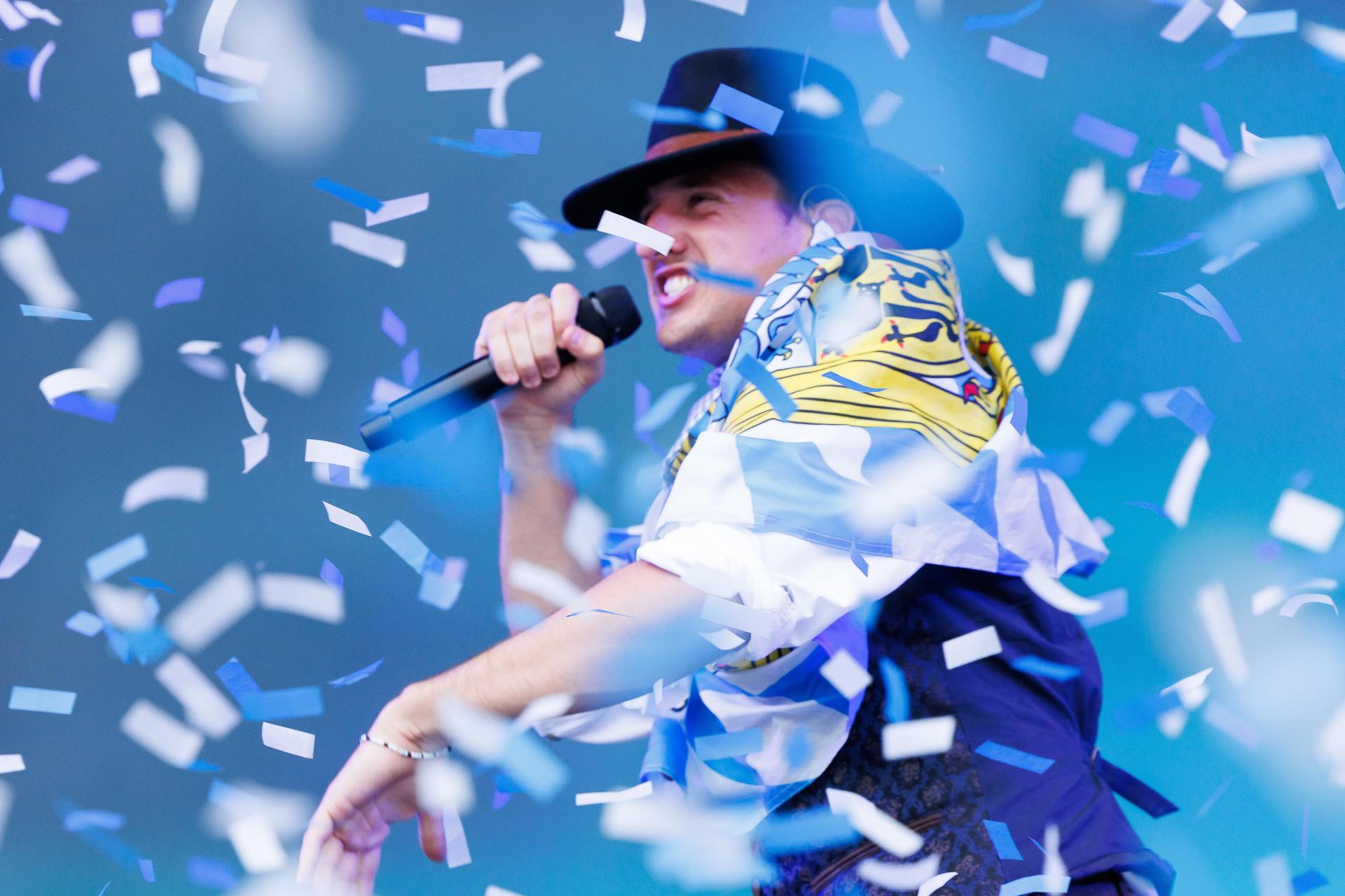 Timo Grabinger aka „Tream” wird Teil der TV-Show „Sing meinen Song”. (Archivbild: Florian Wieser/dpa)