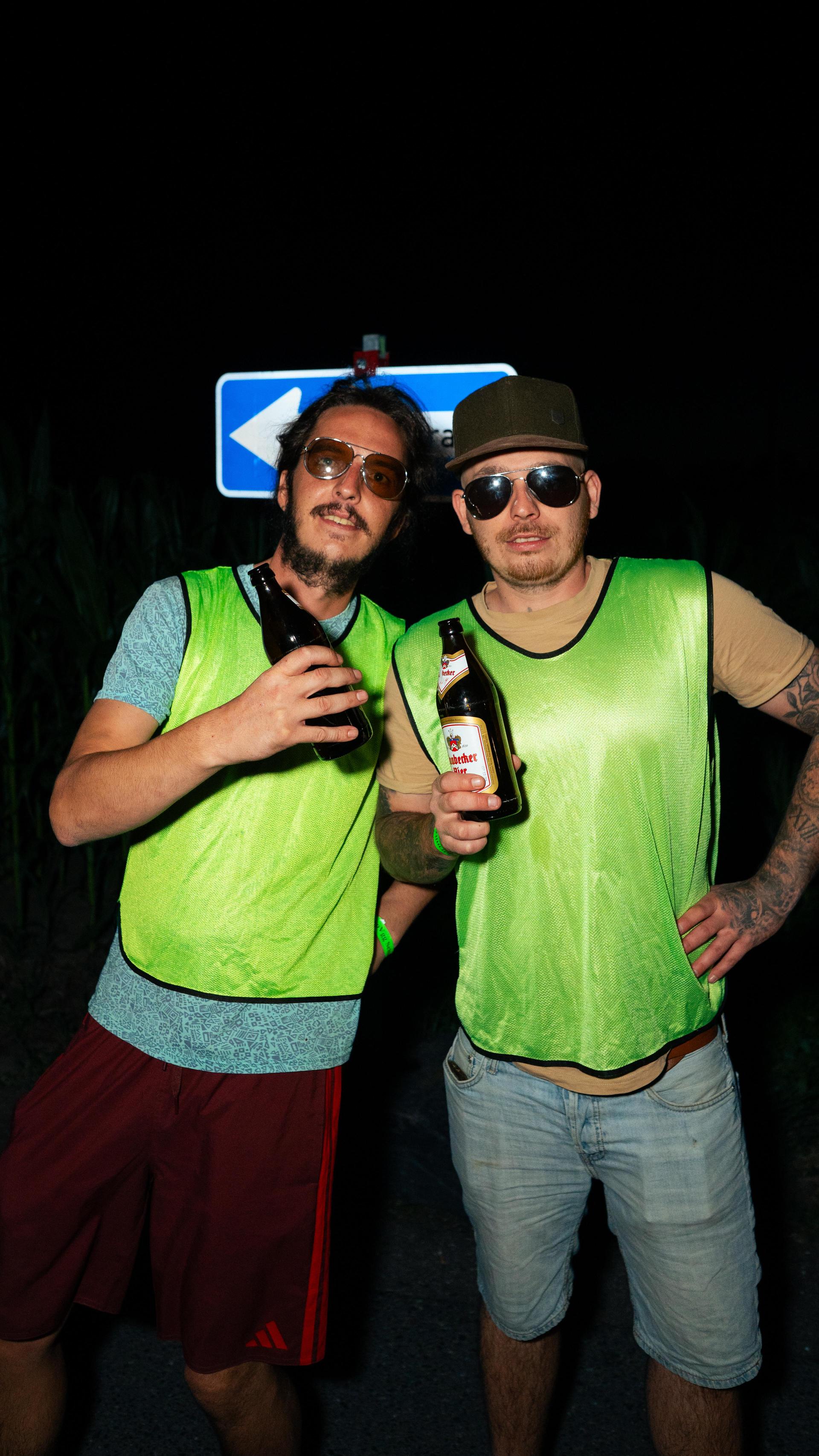 Bilder der Beach Party. (Bild: Hannes Stock)