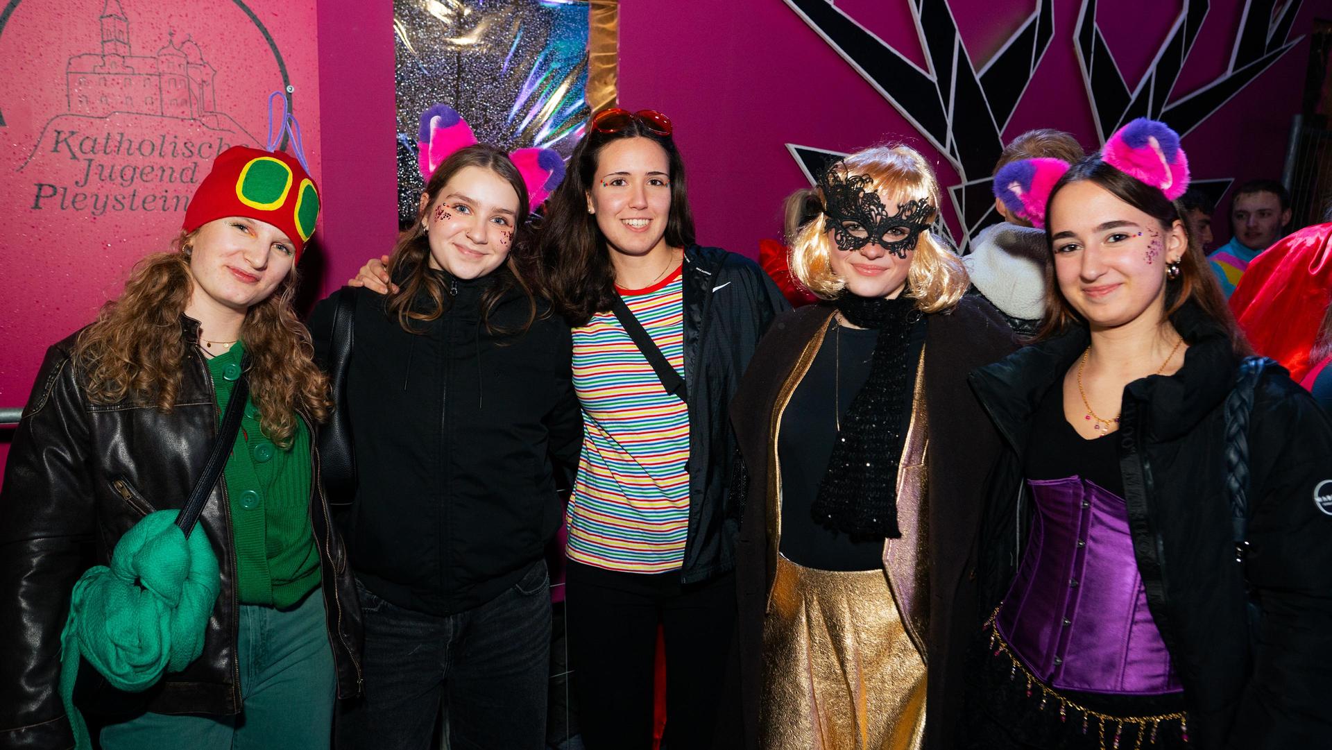 Bilder vom Fasching in Moosbach. (Bild: Hannes Stock)