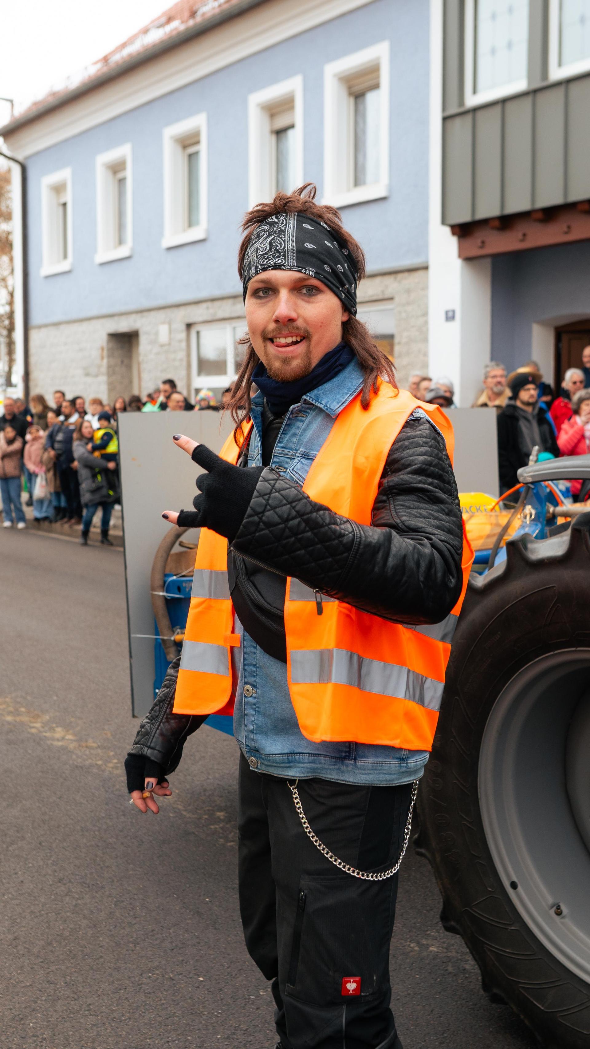 Am Sonntag wurde es bunt beim Pressather Faschingszug. (Bild: Hannes Stock)