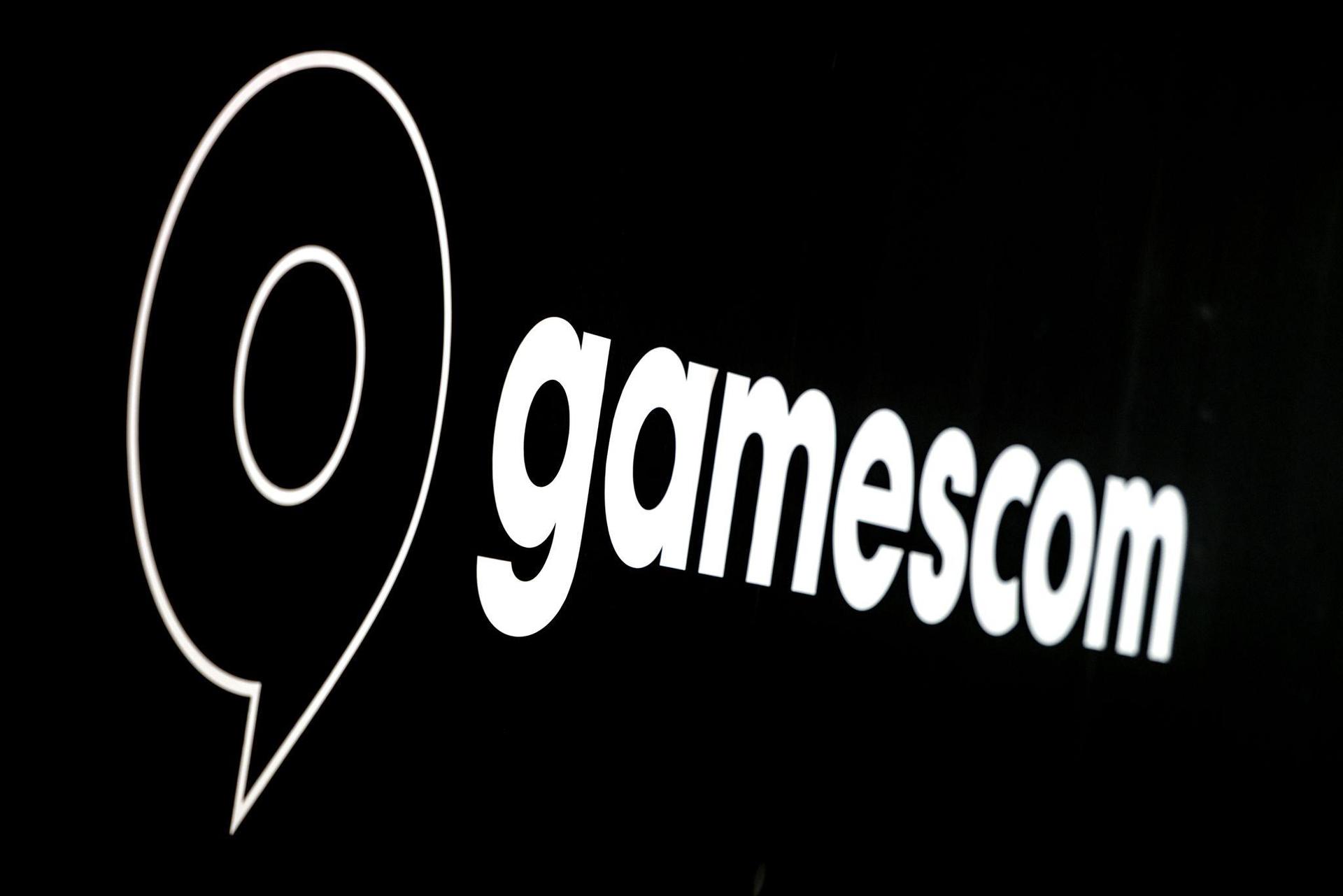 Das Gamescom-Logo. (Bild: Oliver Berg/dpa)
