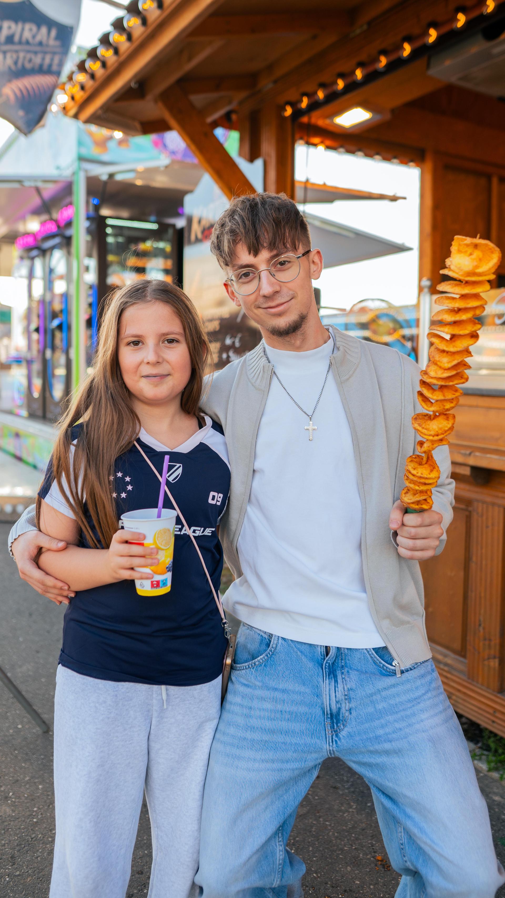 Auftakt beim Volksfest (Bild: Hannes Stock)