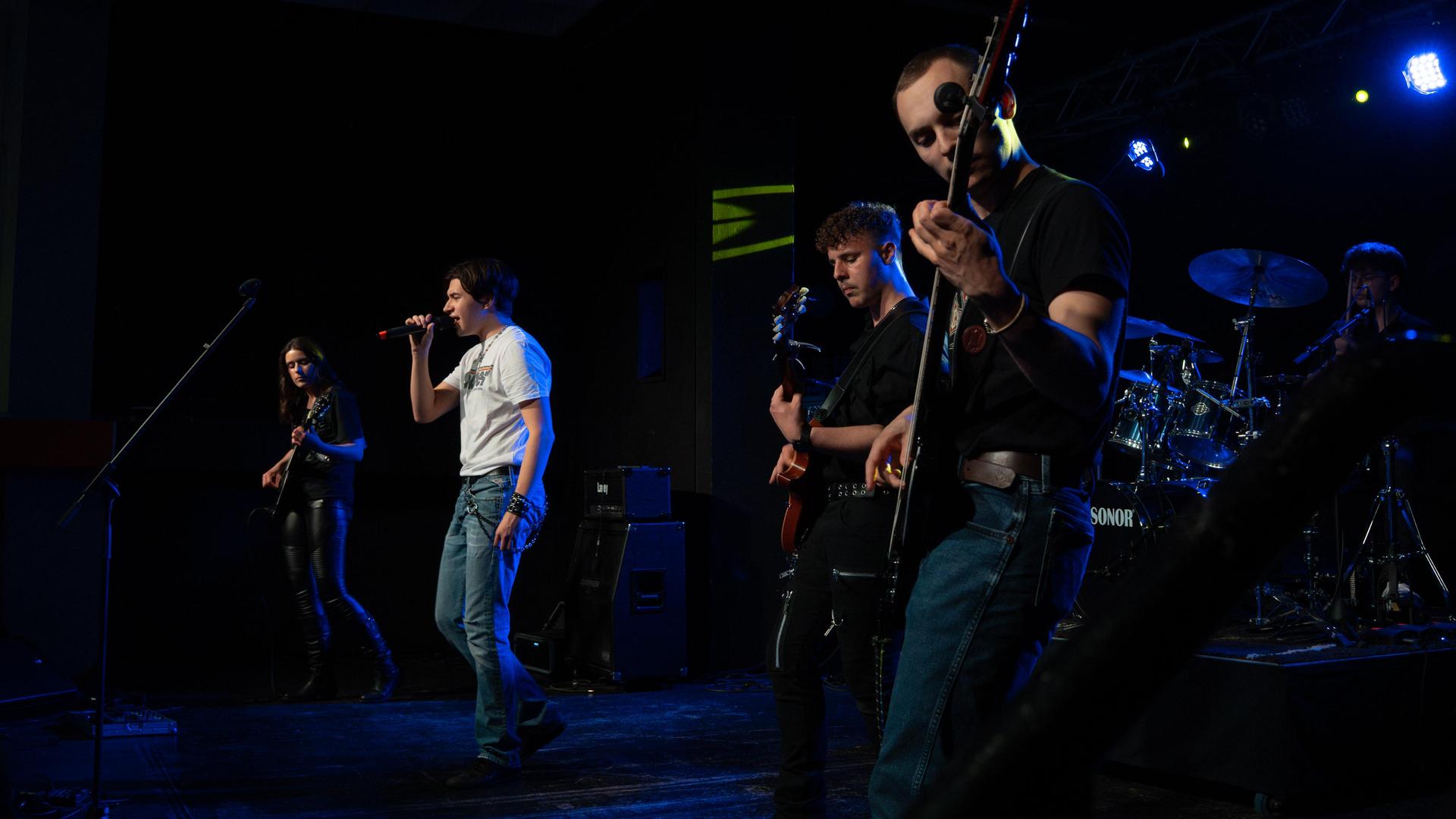 Bandcontest „Weiden tobt” im JUZ in Weiden. (Bild: Marina Gube)
