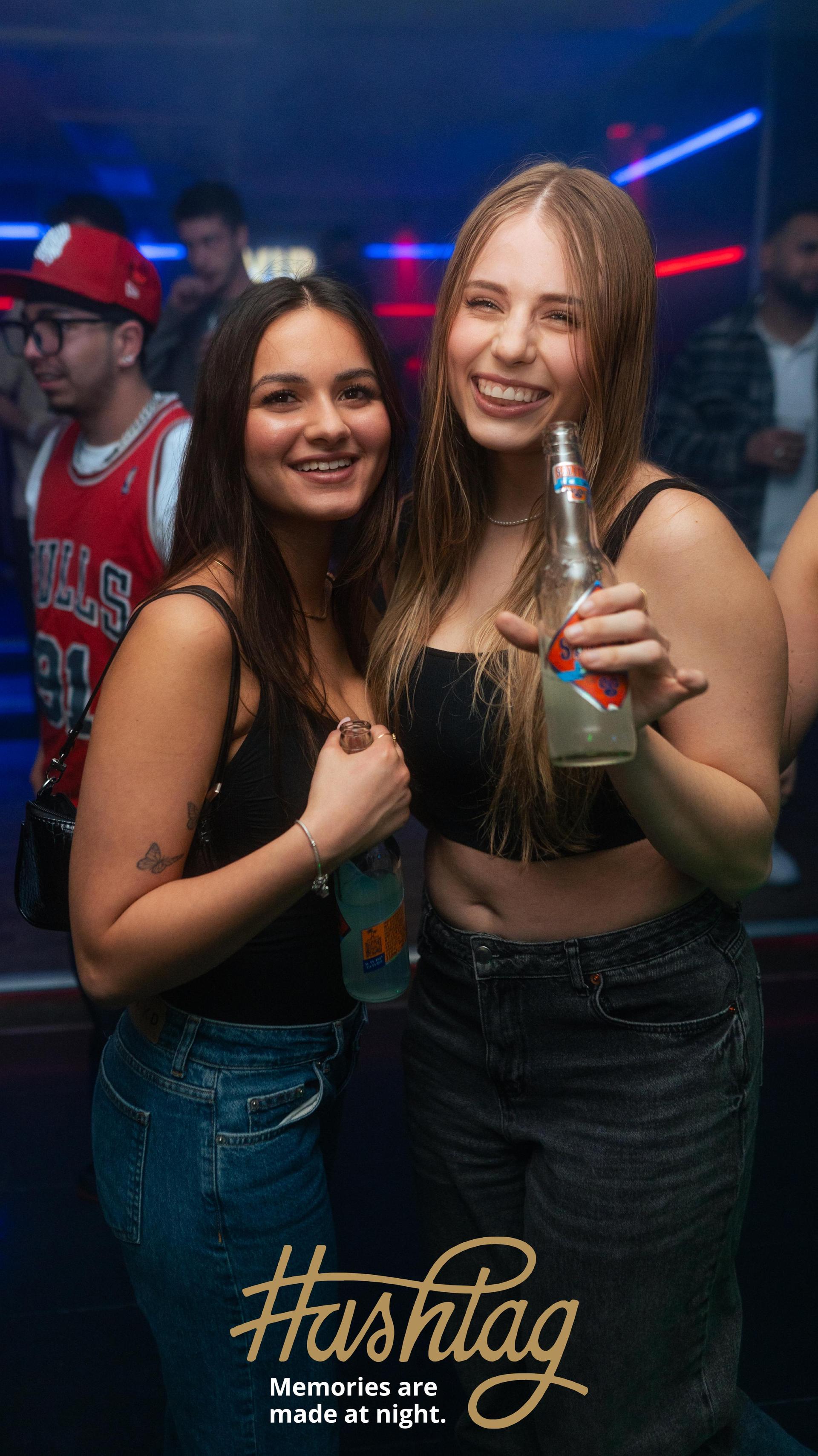 Im Hashtag ging es am Samstag in die zweite Runde der Party-Reihe Blacked Out. (Bild: Hannes Stock)