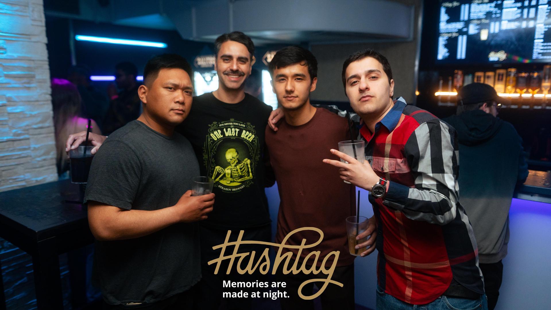 Im Hashtag haben euch am Freitag zwei neue, junge DJs eingeheizt: DJ Feco und DJ Whitekk. (Bild: Hannes Stock)