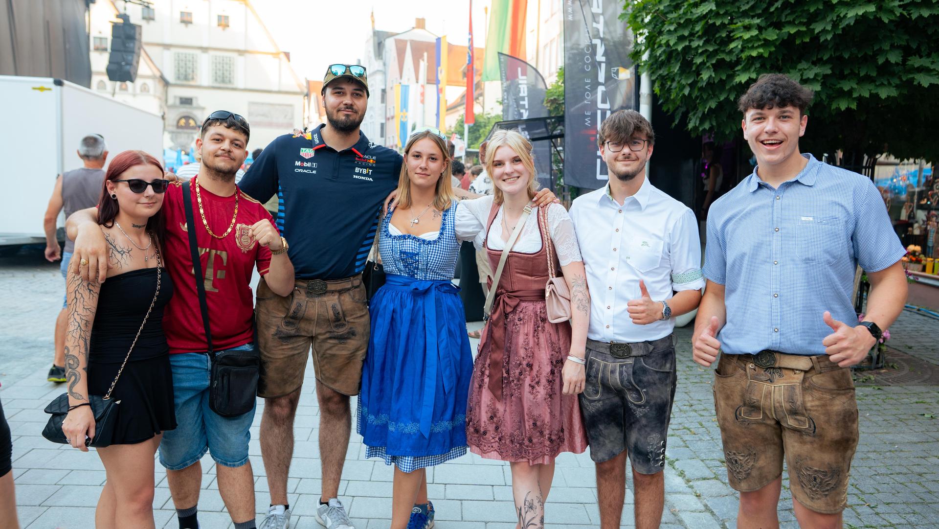 Eindrücke vom Oberen Markt. (Bild: Hannes Stock)
